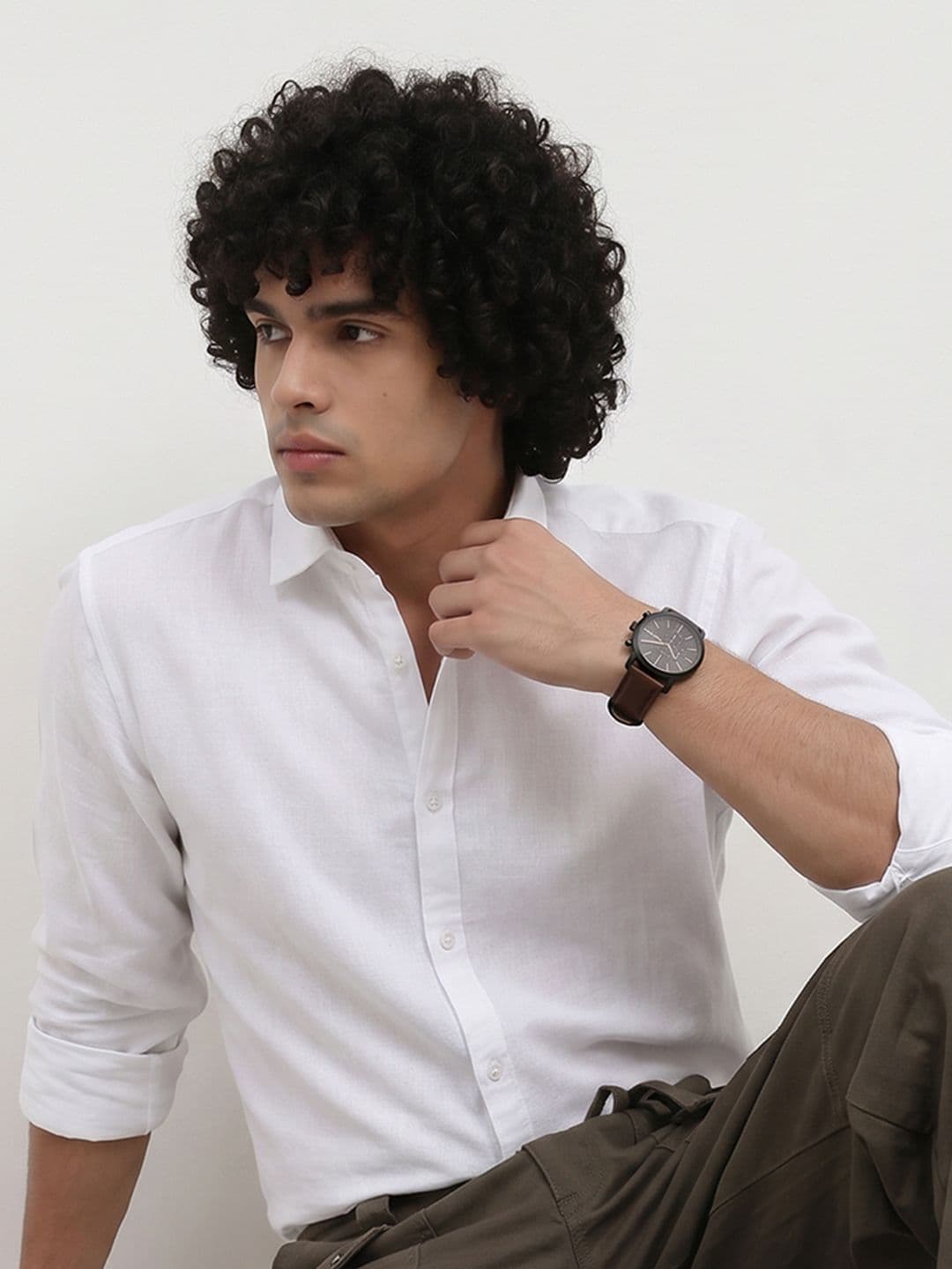 Roadster Life Co. Slub Textured Shirt - view 1