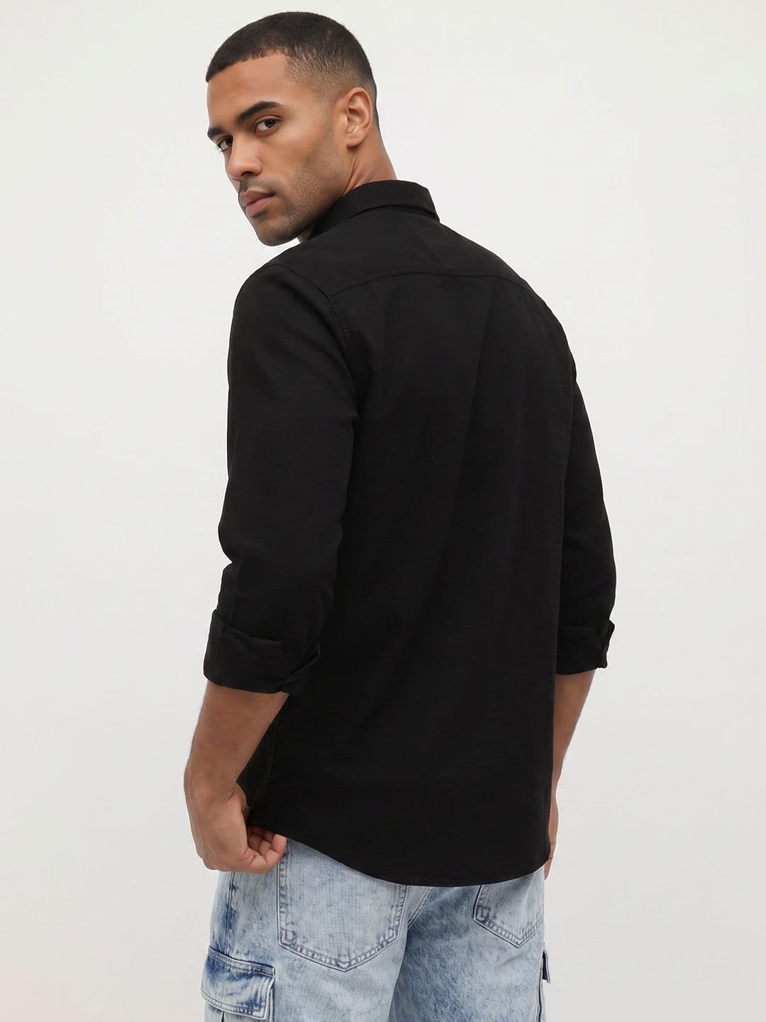 Roadster Life Co. Premium Textured Shirt thumbnail 5
