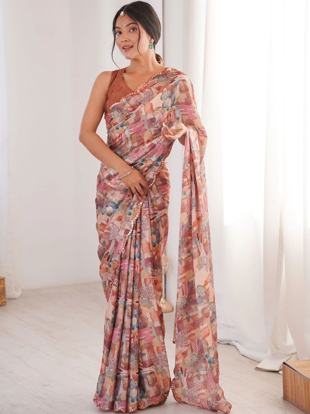 Mitera Silk Blend Saree - view 1