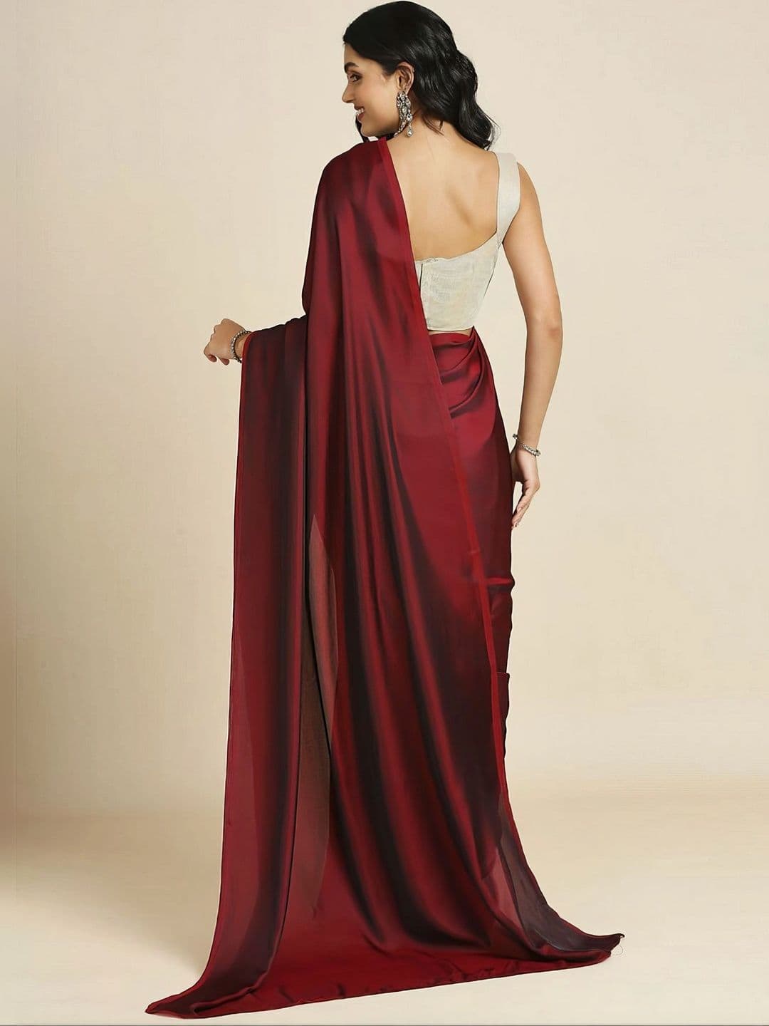 Durga Enterprises Colourblocked Saree thumbnail 5