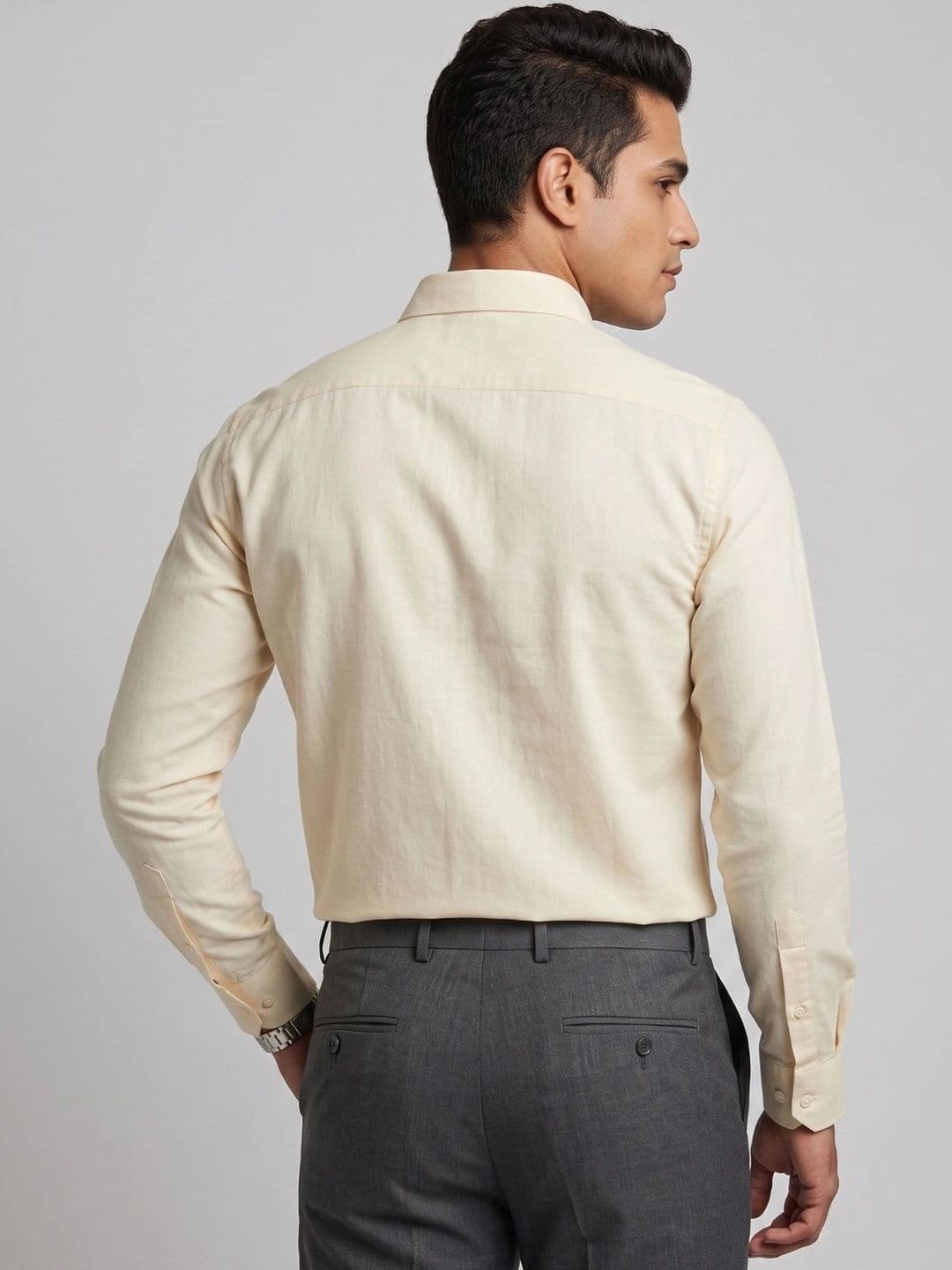 U.S. PITCHERS Men Modern Slim Fit Formal Shirt thumbnail 4