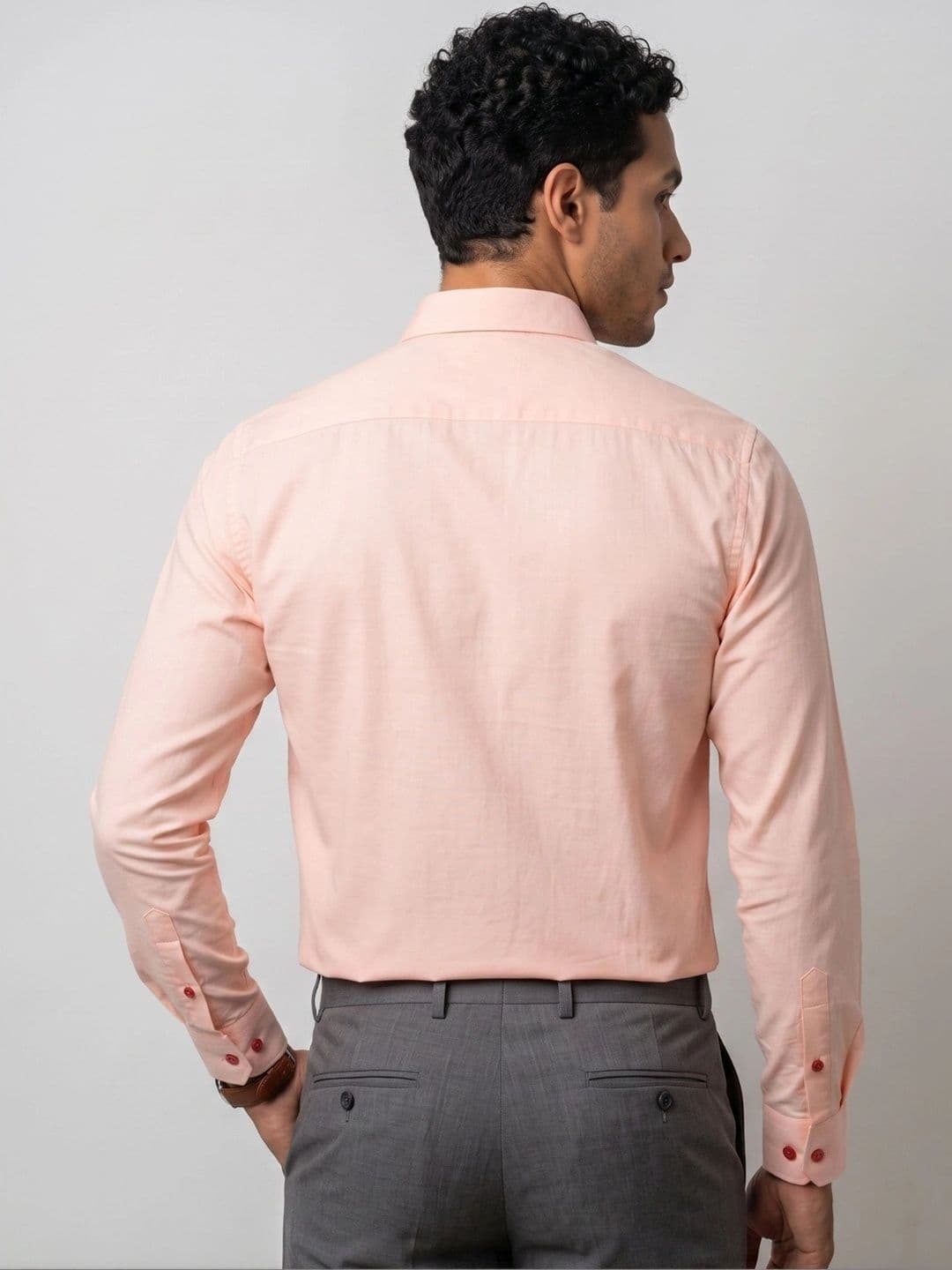 U.S. PITCHERS Men Modern Slim Fit Semiformal Shirt thumbnail 5