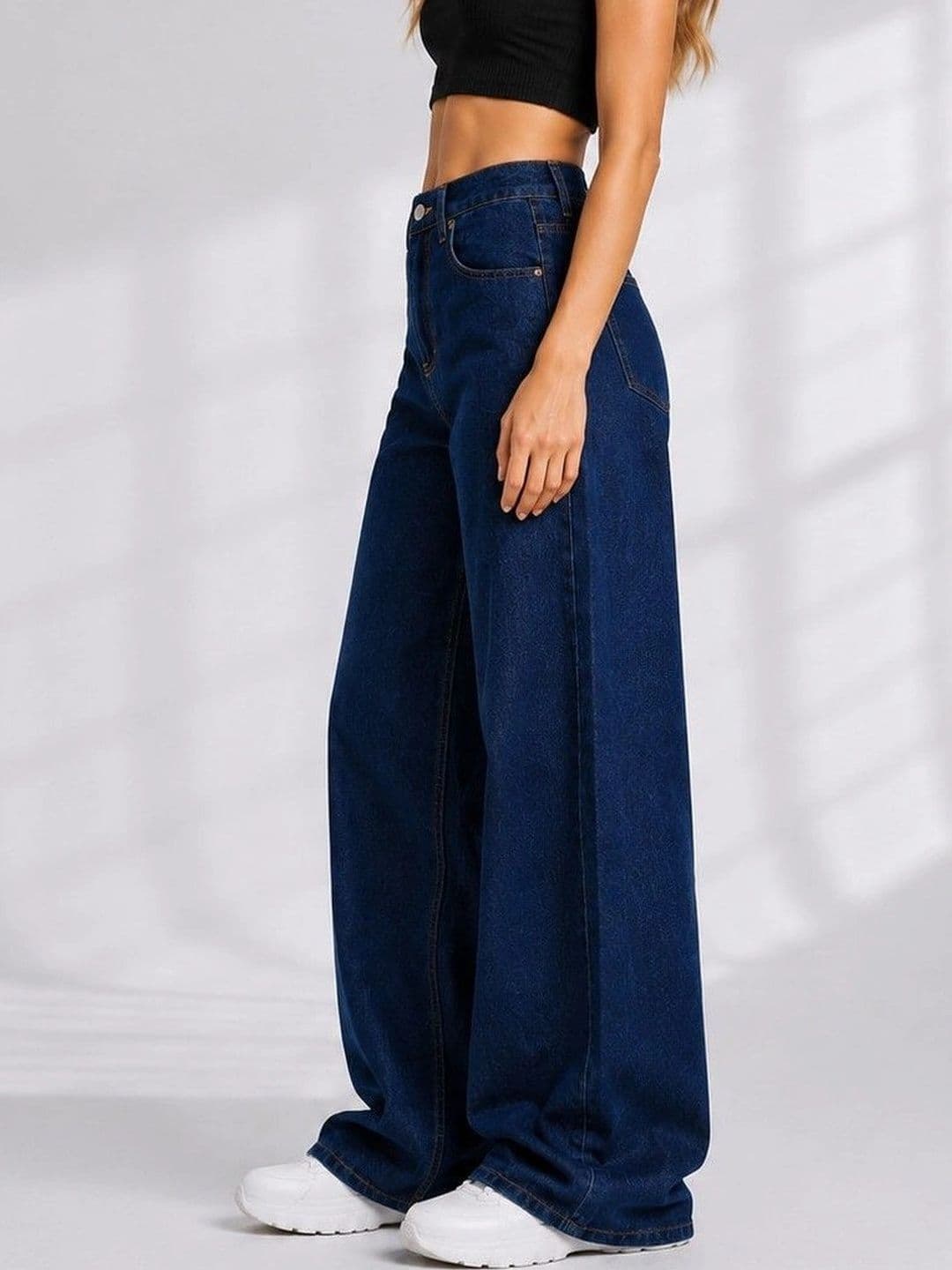 DENIMLOOK Women Flared High-Rise Jeans thumbnail 4