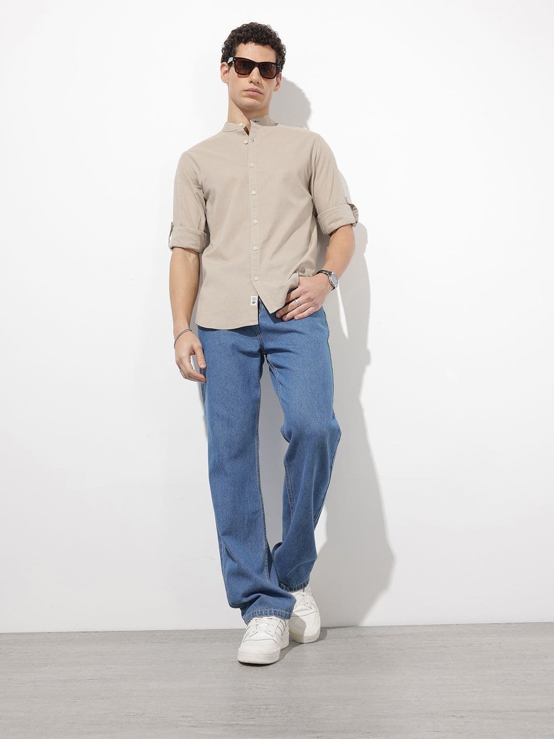 Roadster Life Co. Slub Textured Shirt thumbnail 5