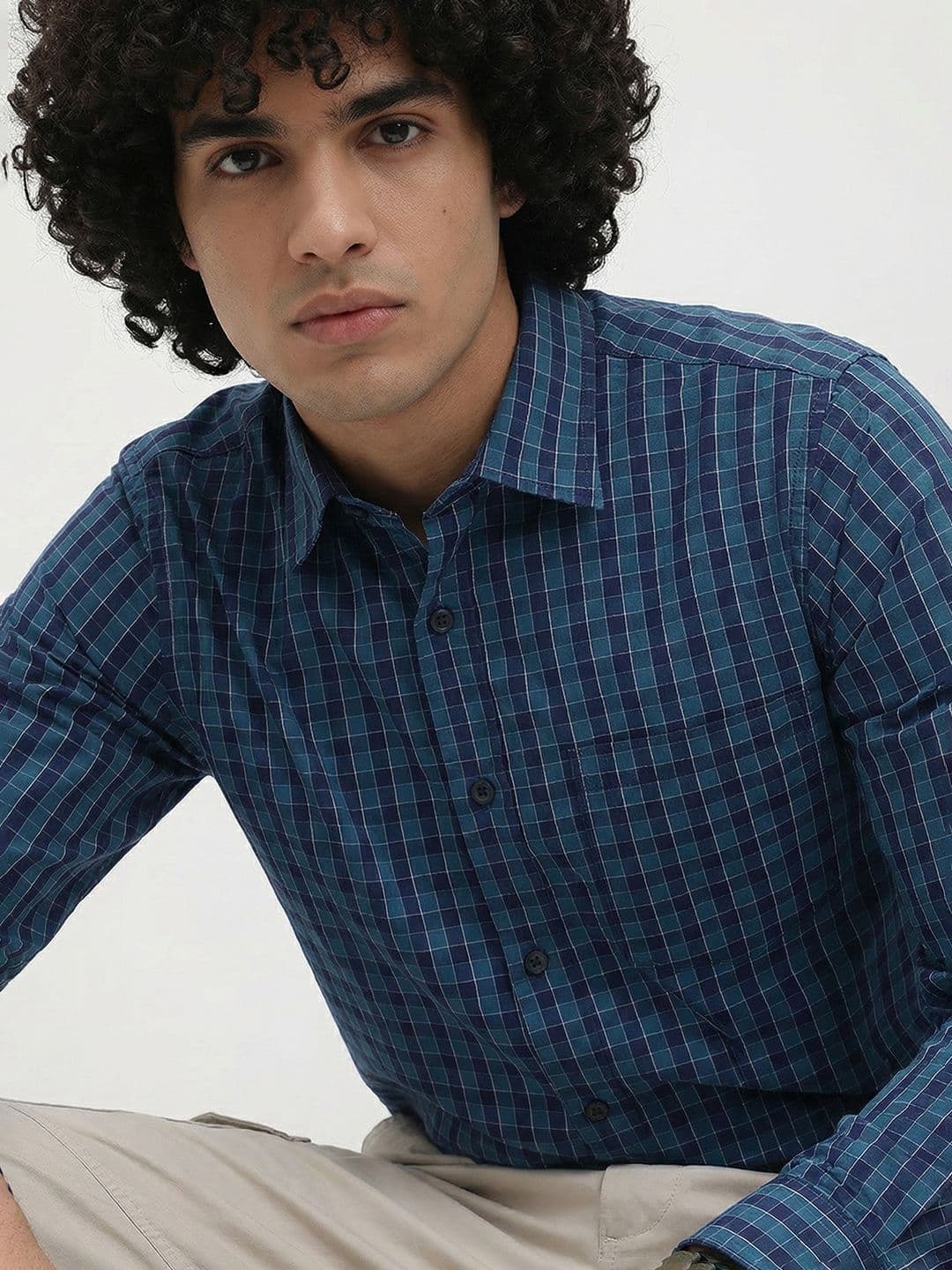 Roadster Life Co. Soft Touch Checked Casual Shirt thumbnail 3