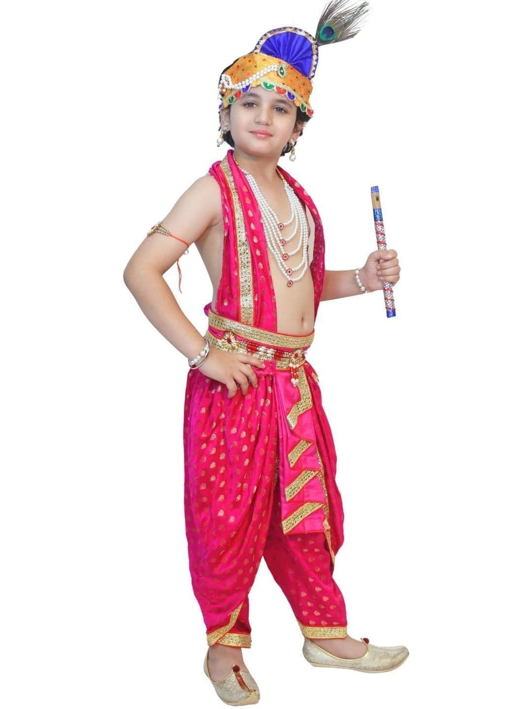 Kaku Fancy dresses Unisex Kids Printed Dhoti Pants thumbnail 4