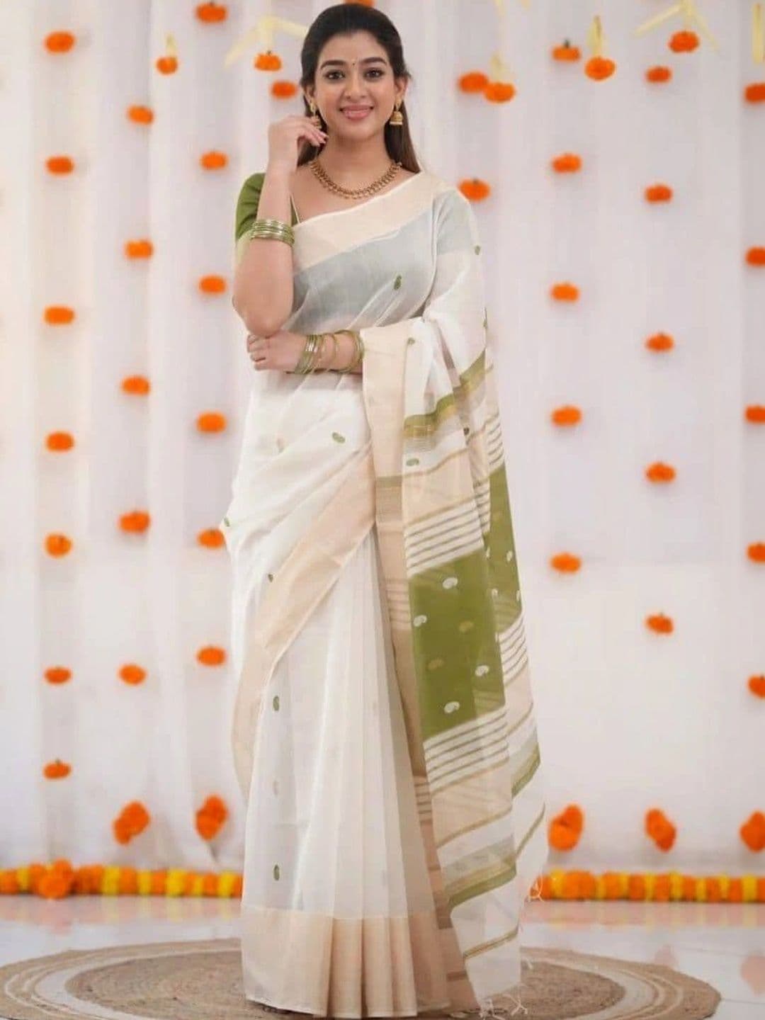 revika Zari Art Silk Designer Kanjeevaram Saree - view 1