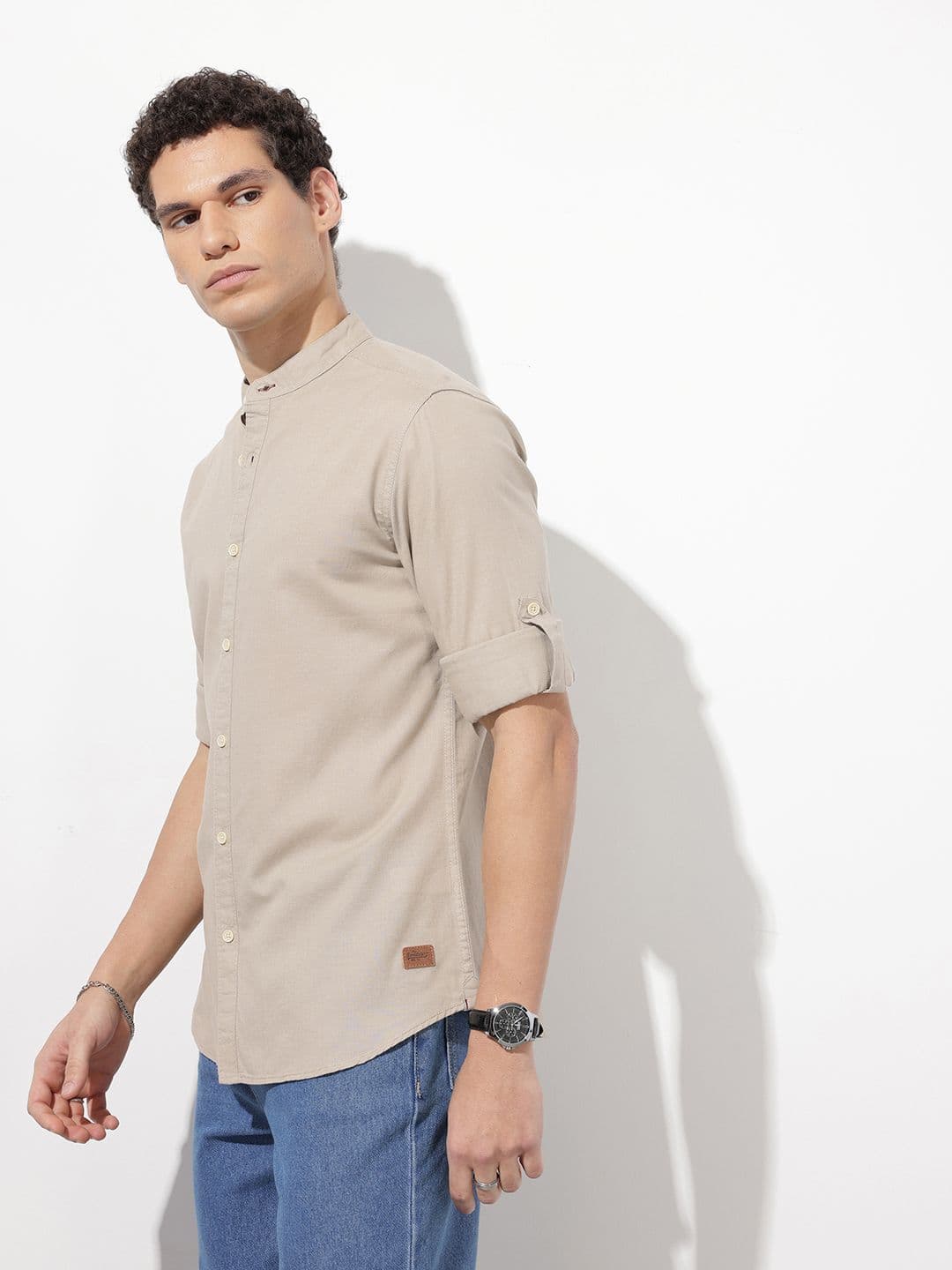 Roadster Life Co. Slub Textured Shirt thumbnail 2