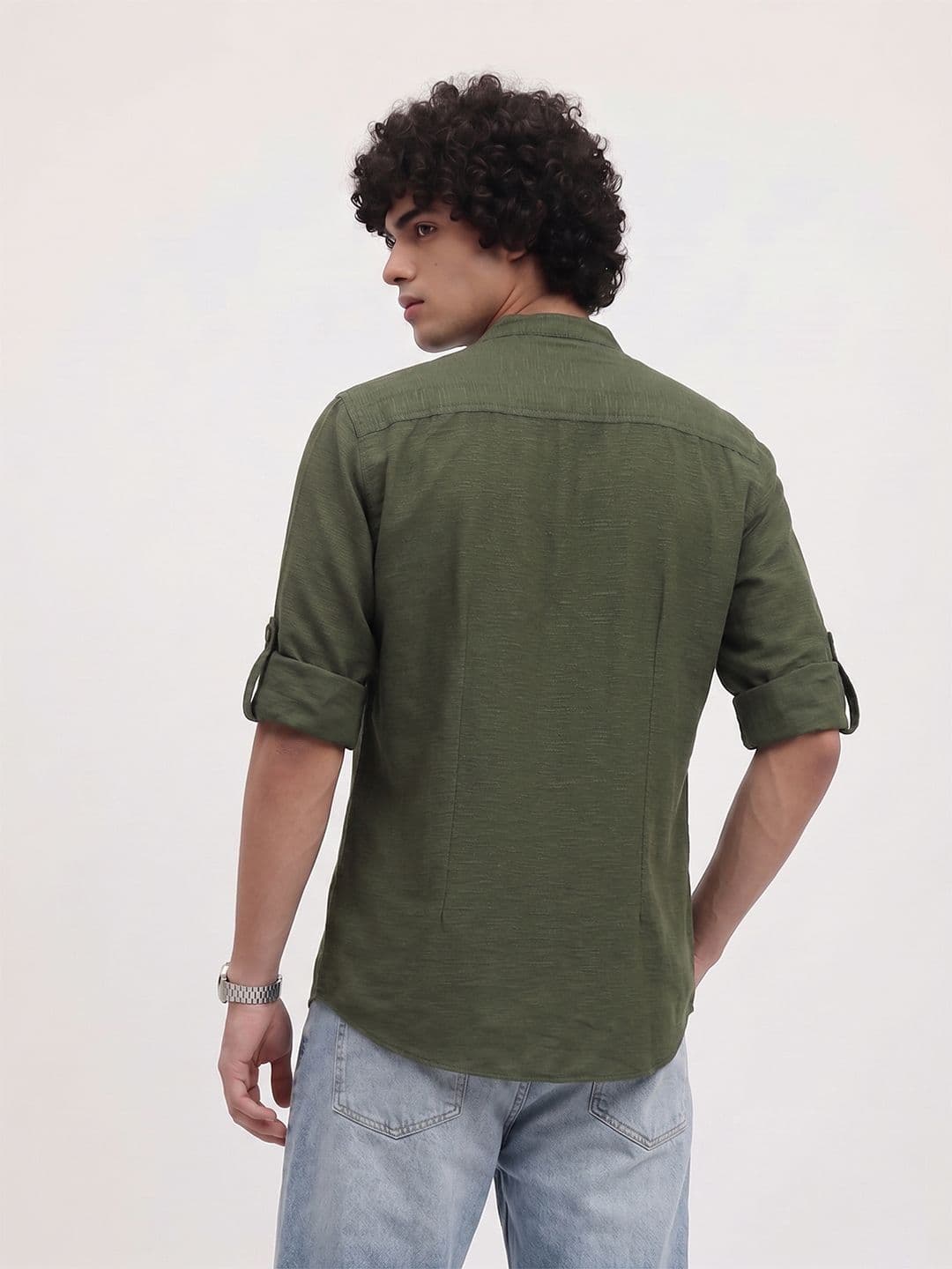 Roadster Life Co. Premium Textured Shirt thumbnail 4