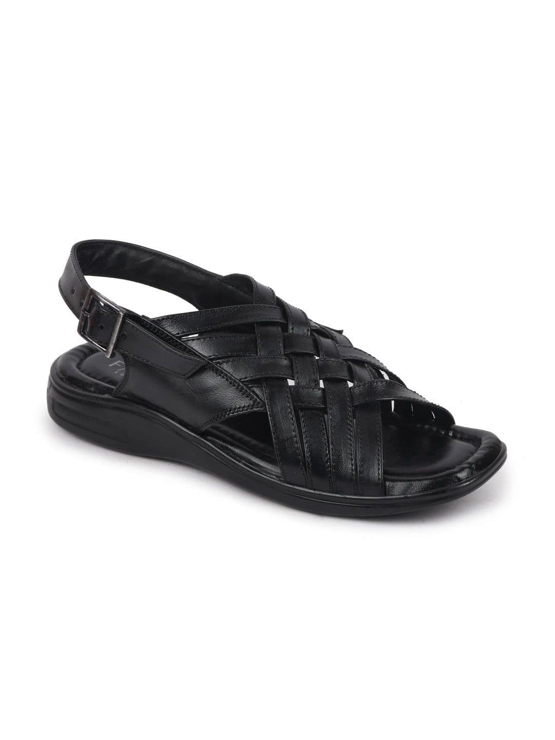 FAUSTO Men Leather Comfort Sandals thumbnail 7