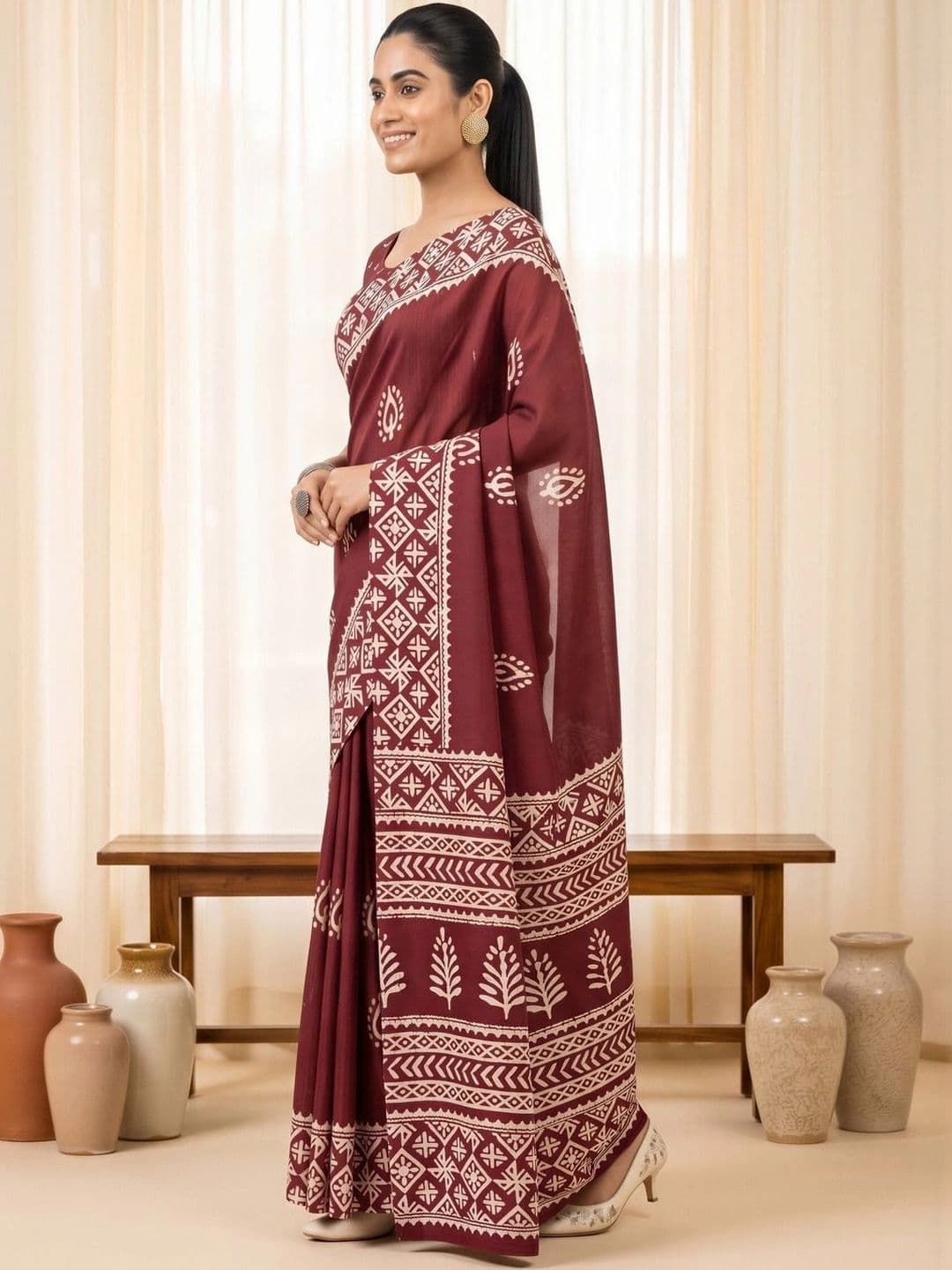 Saree mall Bagh Designer Bagh Sarees thumbnail 5