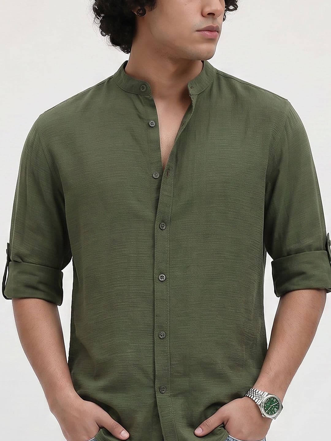 Roadster Life Co. Premium Textured Shirt thumbnail 5