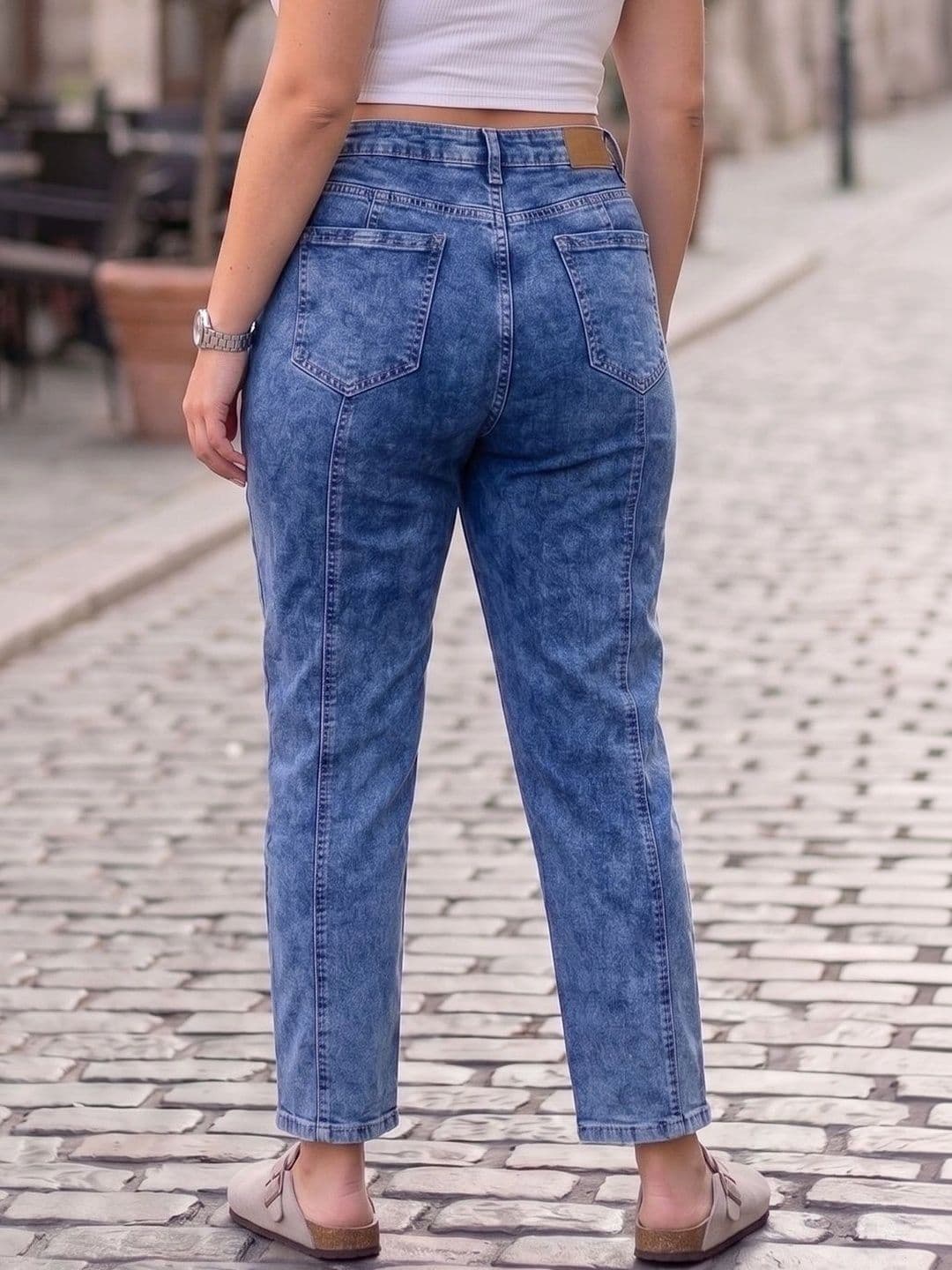 Style Quotient Plus Women Classic High-Rise Stretchable Jeans thumbnail 2