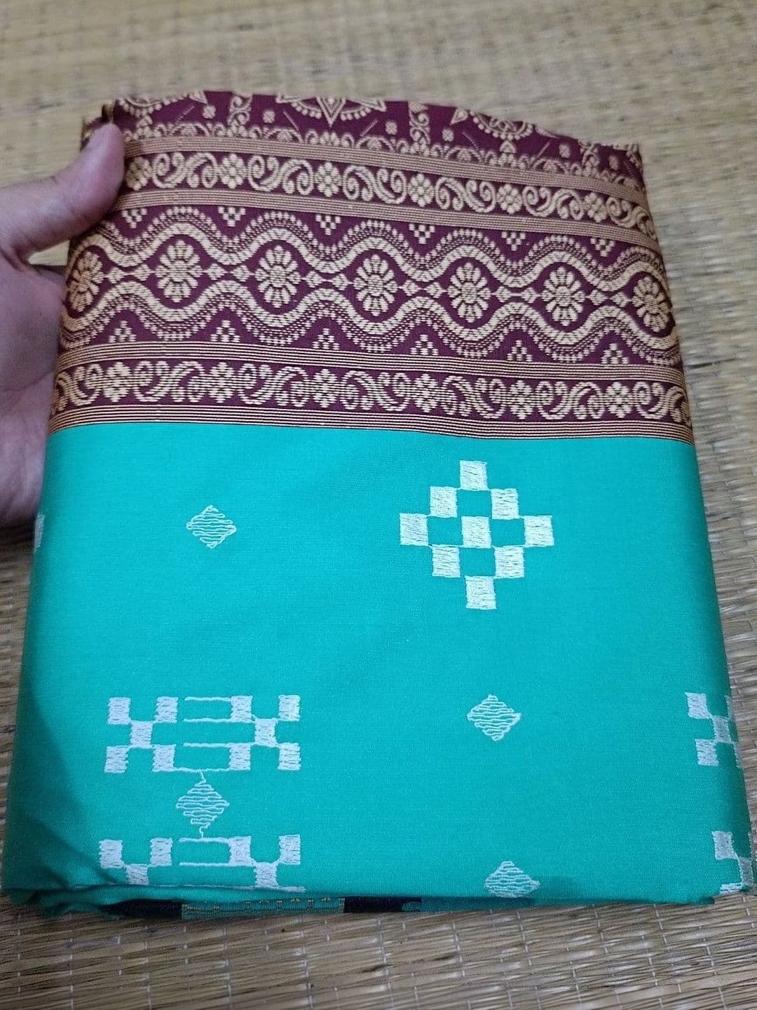 SHOPSILK Art Silk Sambalpuri Saree thumbnail 4