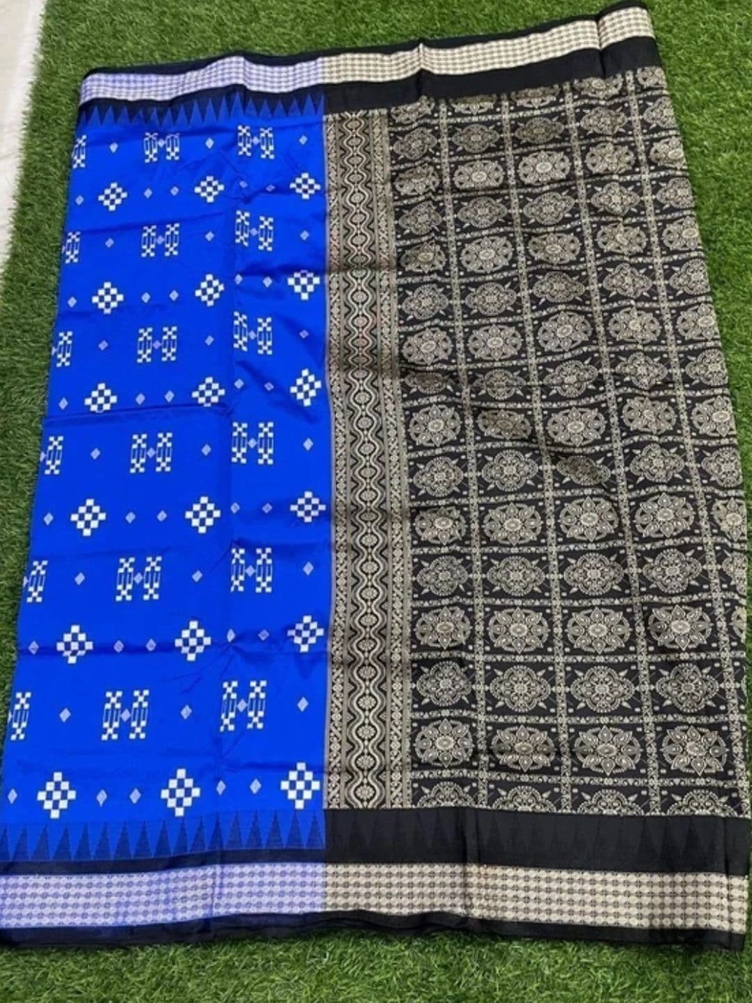 SHOPSILK Art Silk Sambalpuri Saree thumbnail 4