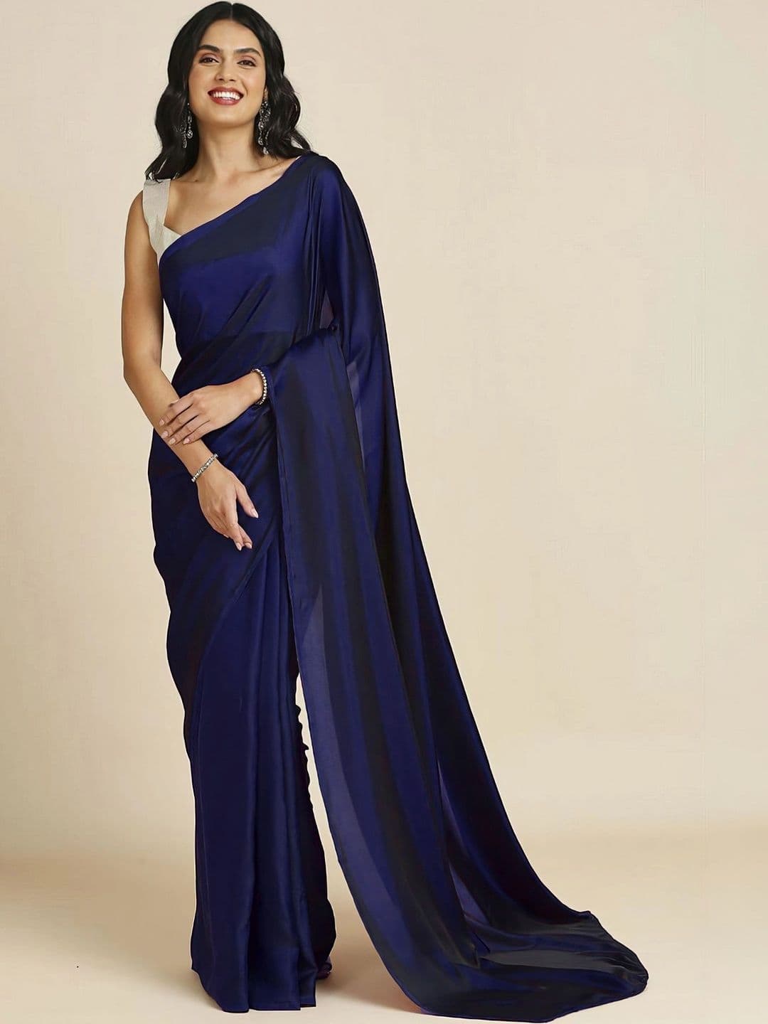 Durga Enterprises Striped Saree - view 1