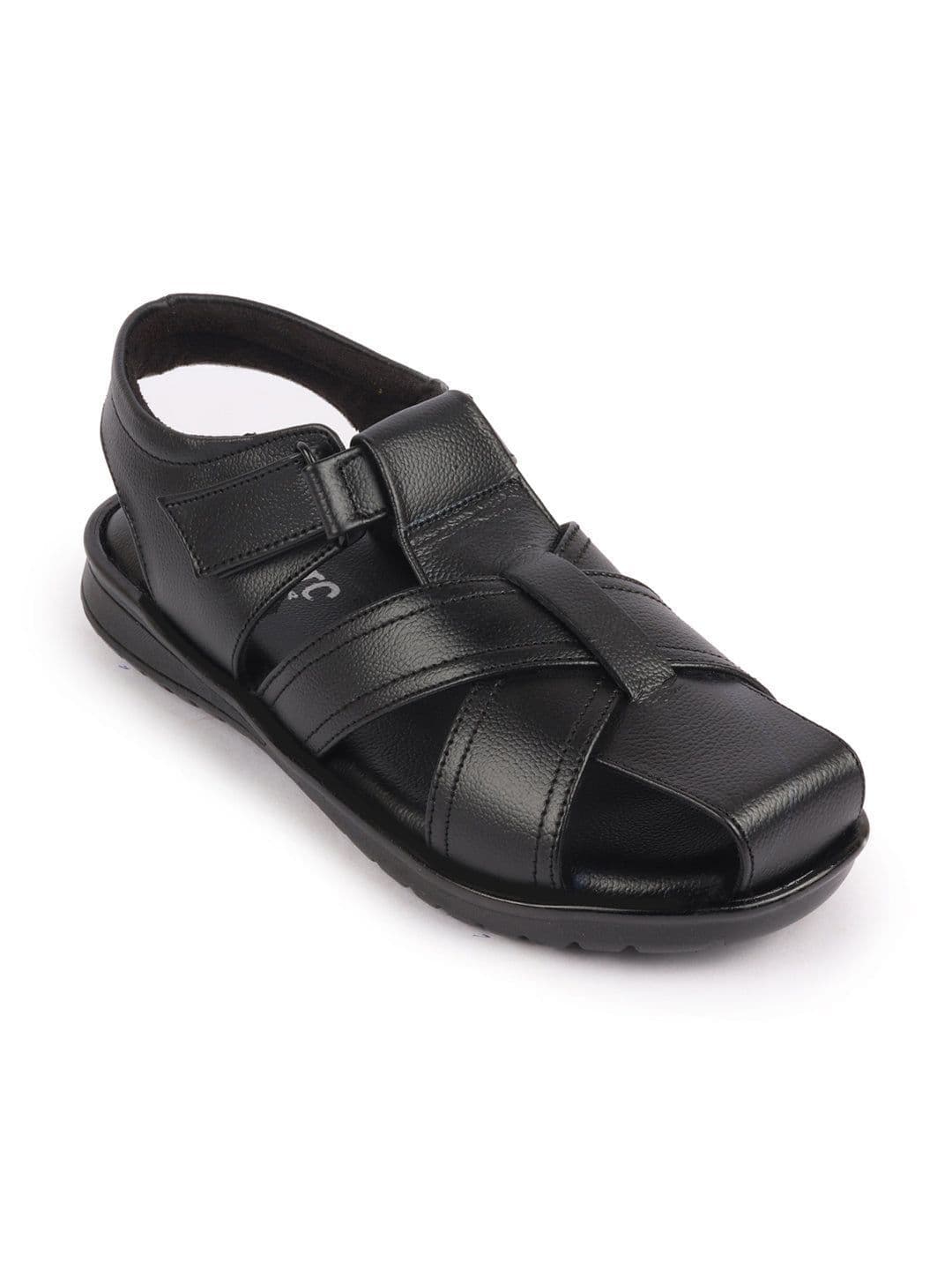 FAUSTO Men Leather Fisherman Sandals thumbnail 7