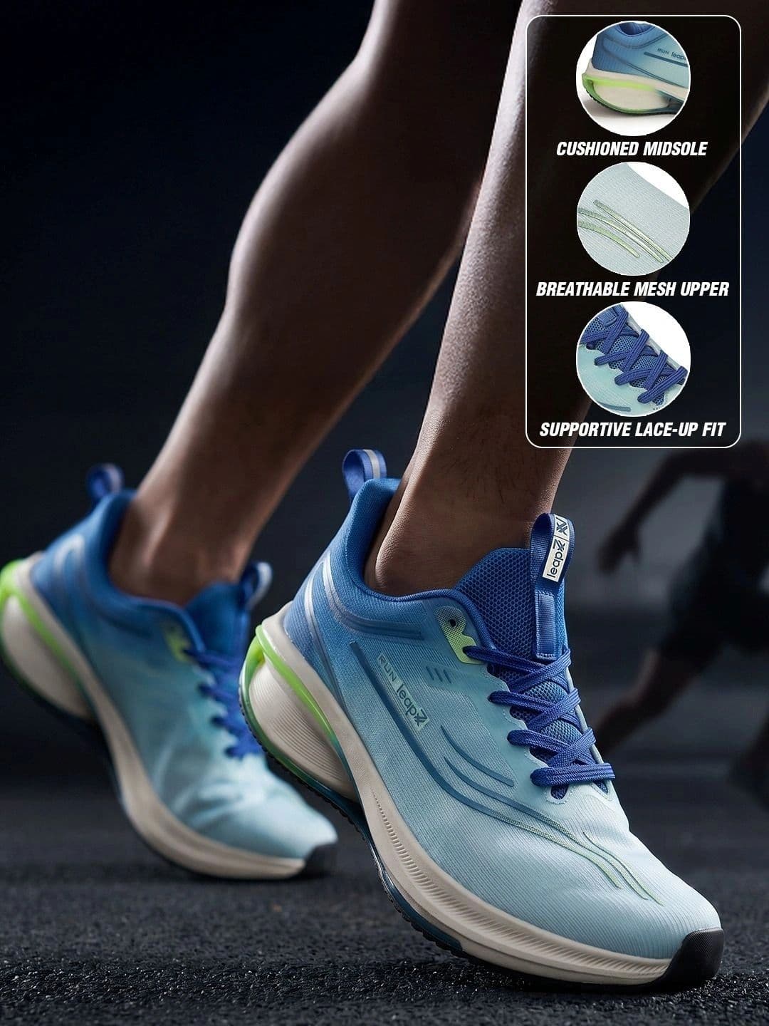 Liberty Men Textile Running Shoes thumbnail 4