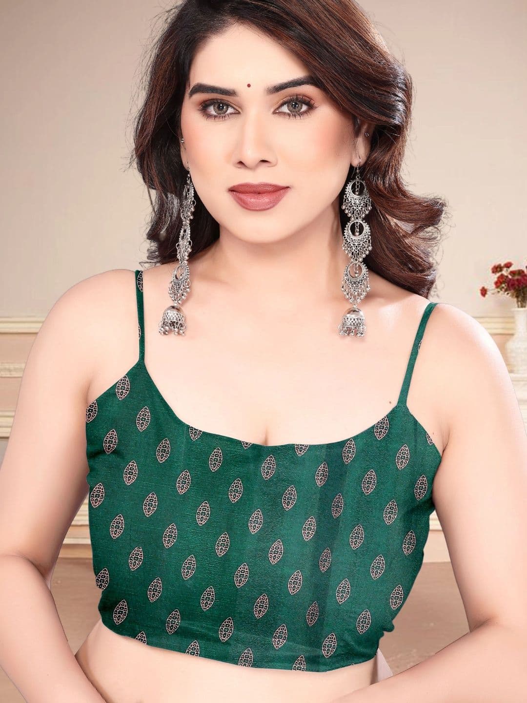 Owee Paisley Pure Chiffon Designer Saree thumbnail 4