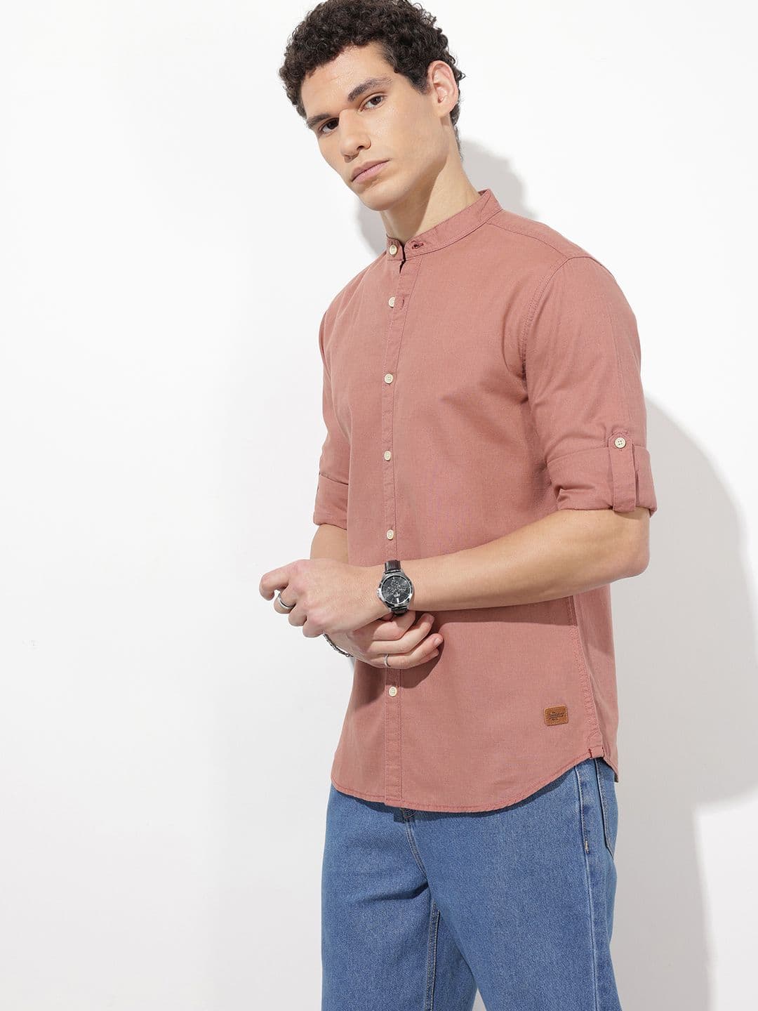 Roadster Life Co. Easy Drape Cotton Shirt thumbnail 3