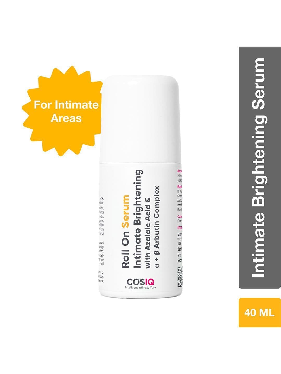CosIQ Set Of 2 Intimate Brightening Roll-On Serum - 40 ml Each thumbnail 5