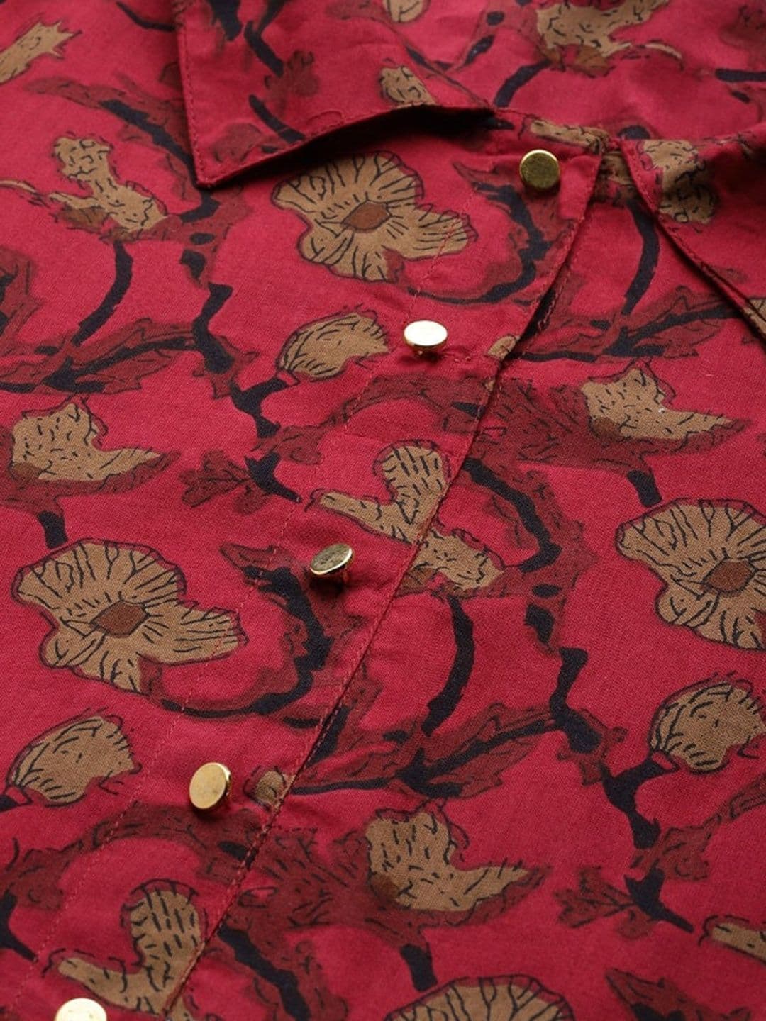KALINI Quirky Printed Gotta Patti Anarkali Kurta thumbnail 4