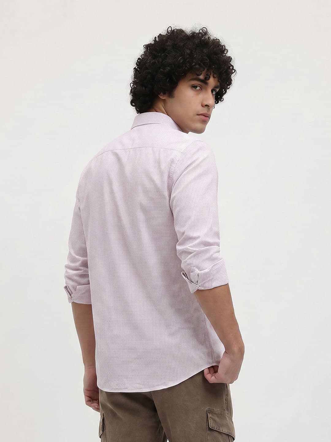 Roadster Life Co.Cotton Slub Checked Shirt thumbnail 6