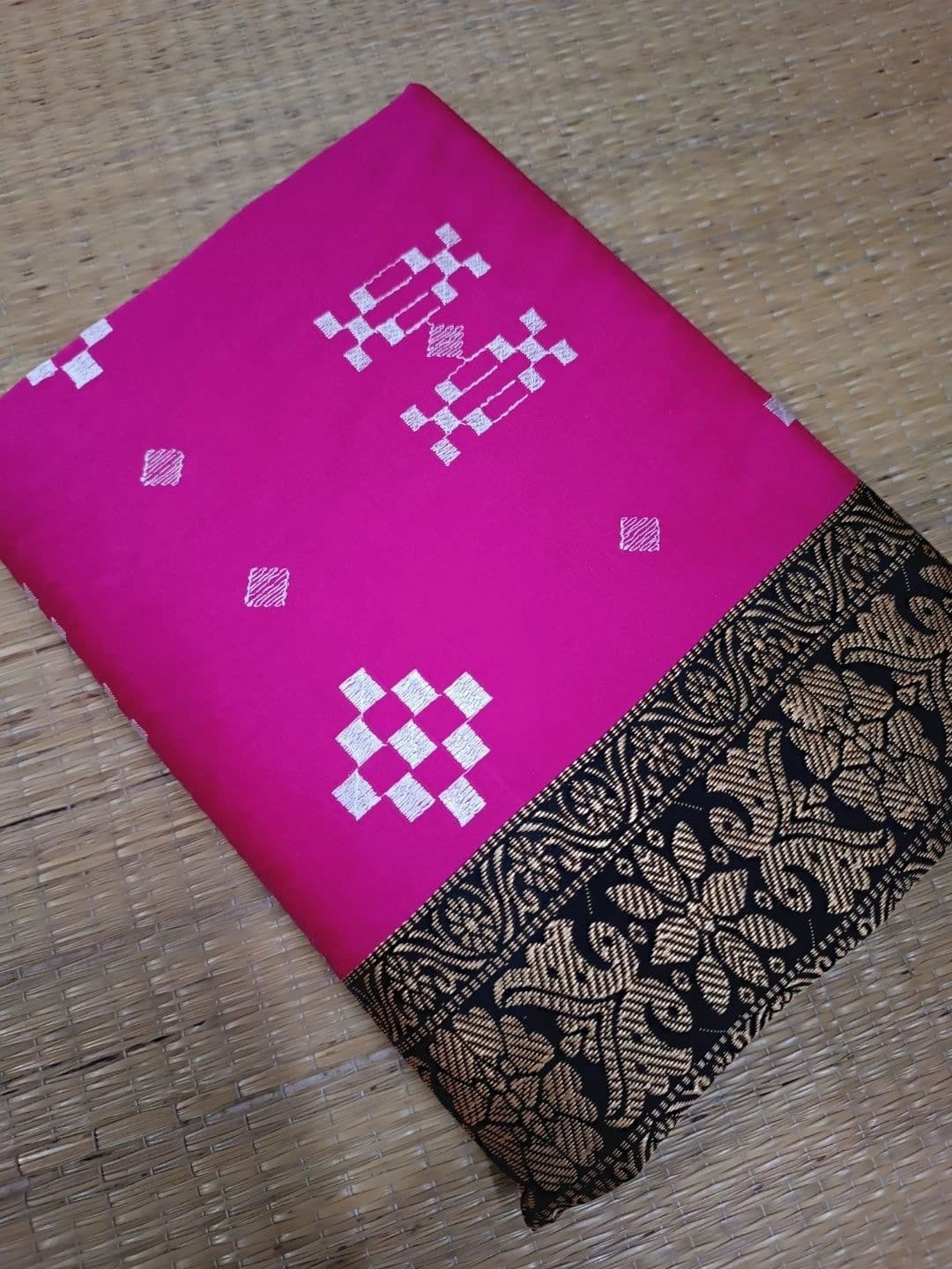 SHOPSILK Zari Art Silk Sambalpuri Saree thumbnail 4