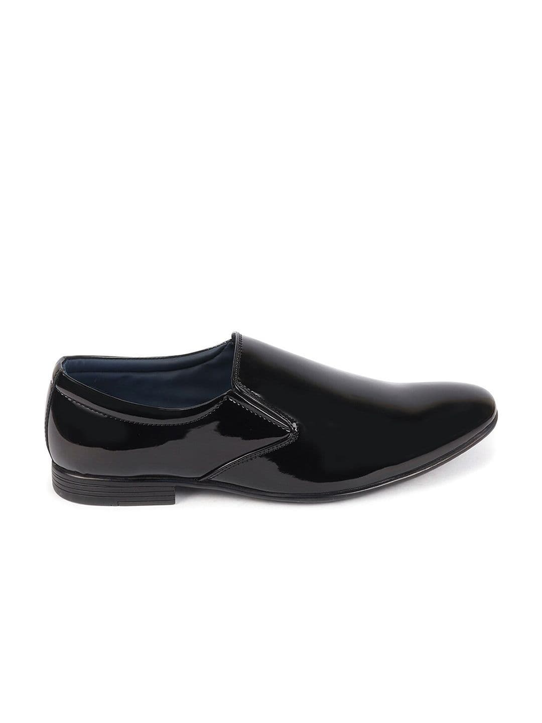 FAUSTO Men Round Toe Formal Slip-On Shoes thumbnail 3