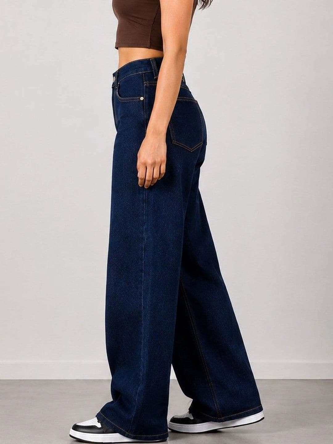 DENIMLOOK Women Flared High-Rise Jeans thumbnail 4