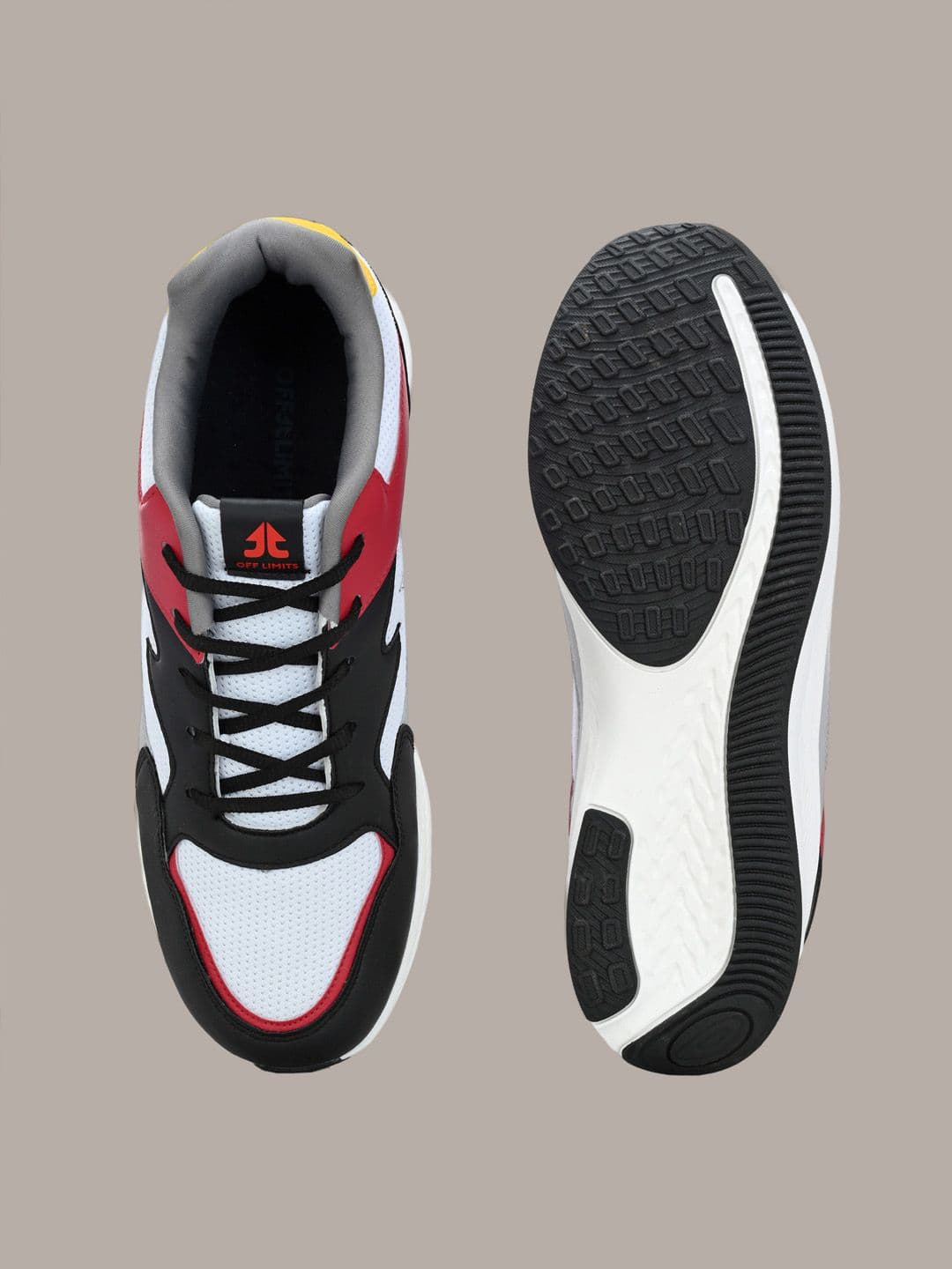 OFF LIMITS Men Lace-Up Mesh Running Sports Shoes thumbnail 2