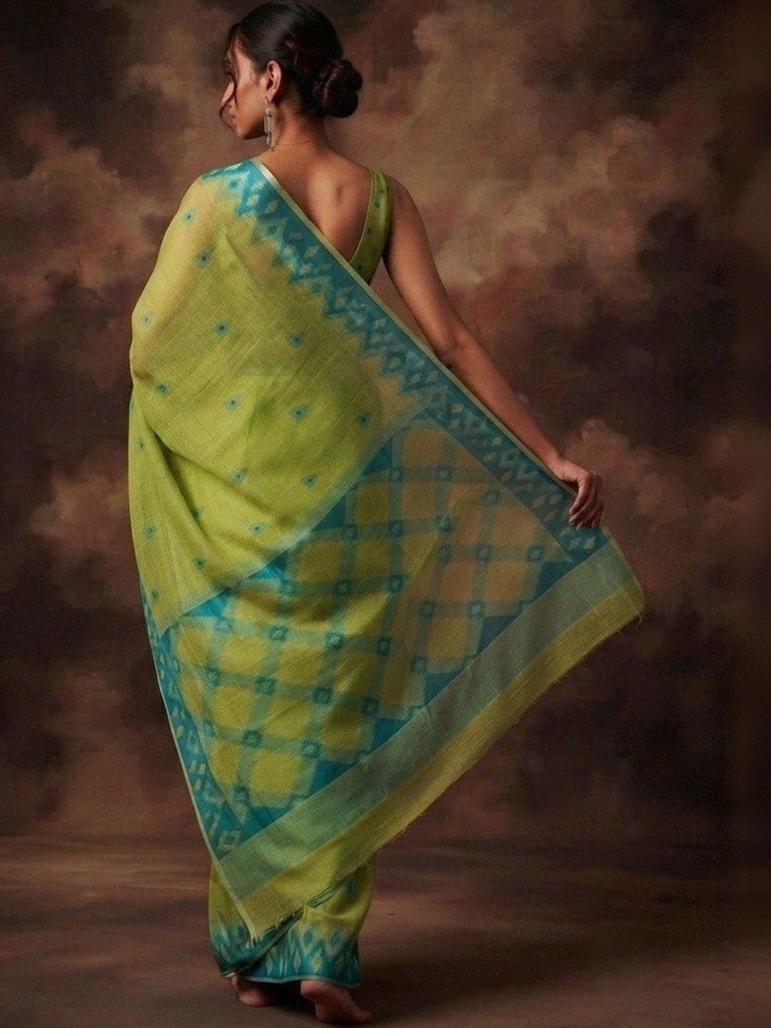 Moda Rapido Chanderi Saree thumbnail 3