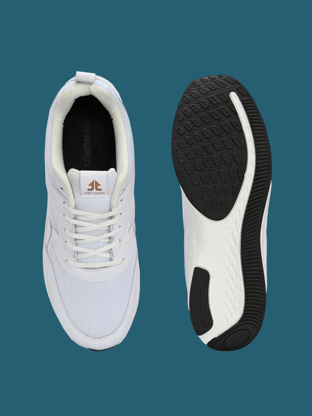 OFF LIMITS Men Textured Lace-Ups Mesh Running Sports Shoes thumbnail 2