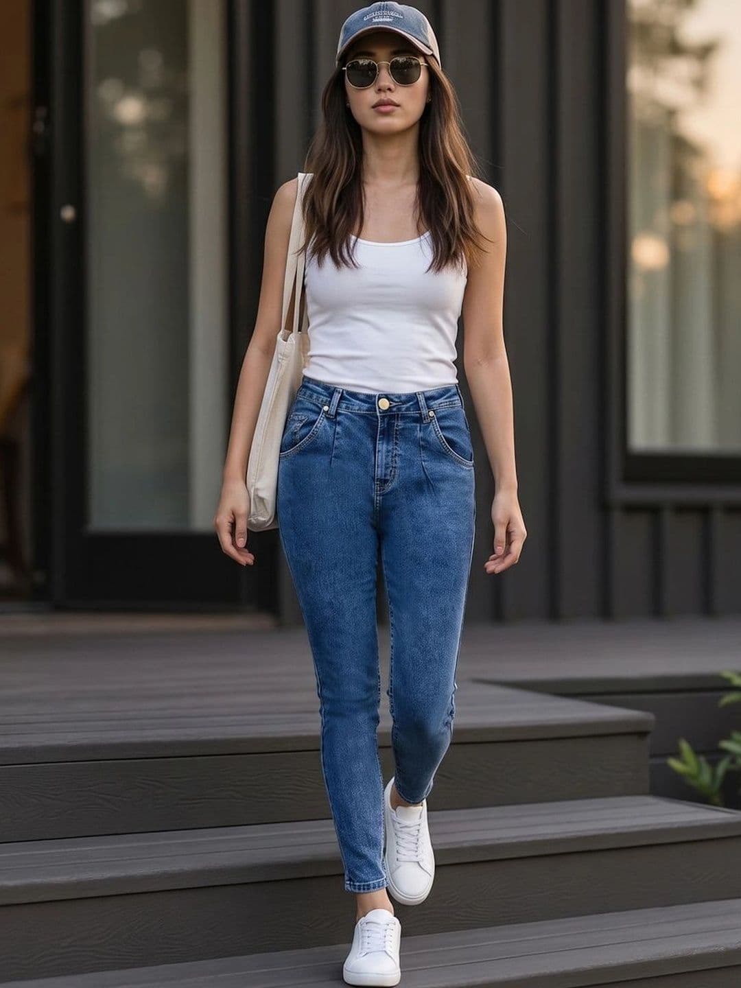Style Quotient Women Classic High-Rise Light Fade Stretchable Jeans thumbnail 4