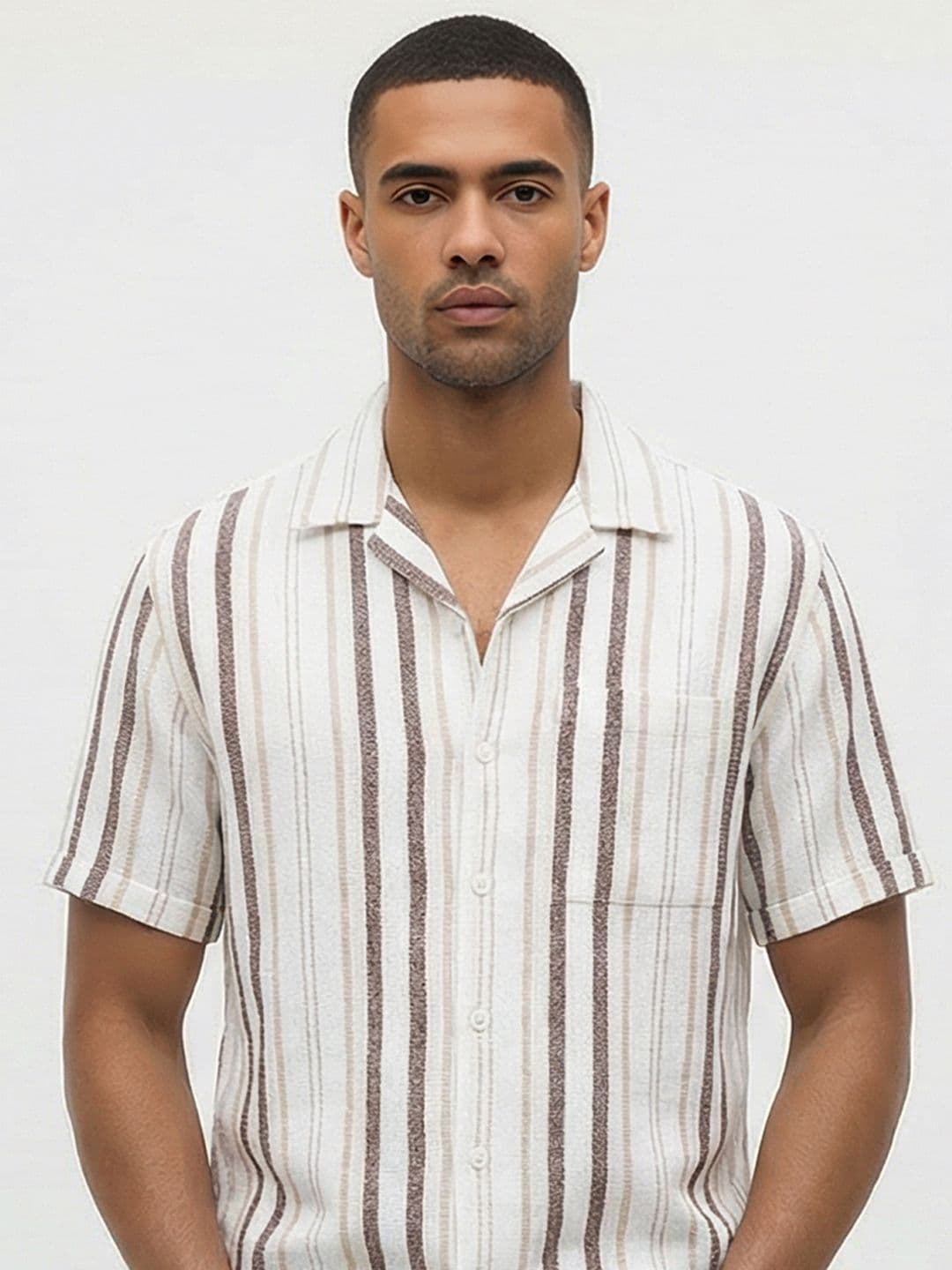 Roadster Life Co. Textured Weave Checked Shirt - view 1