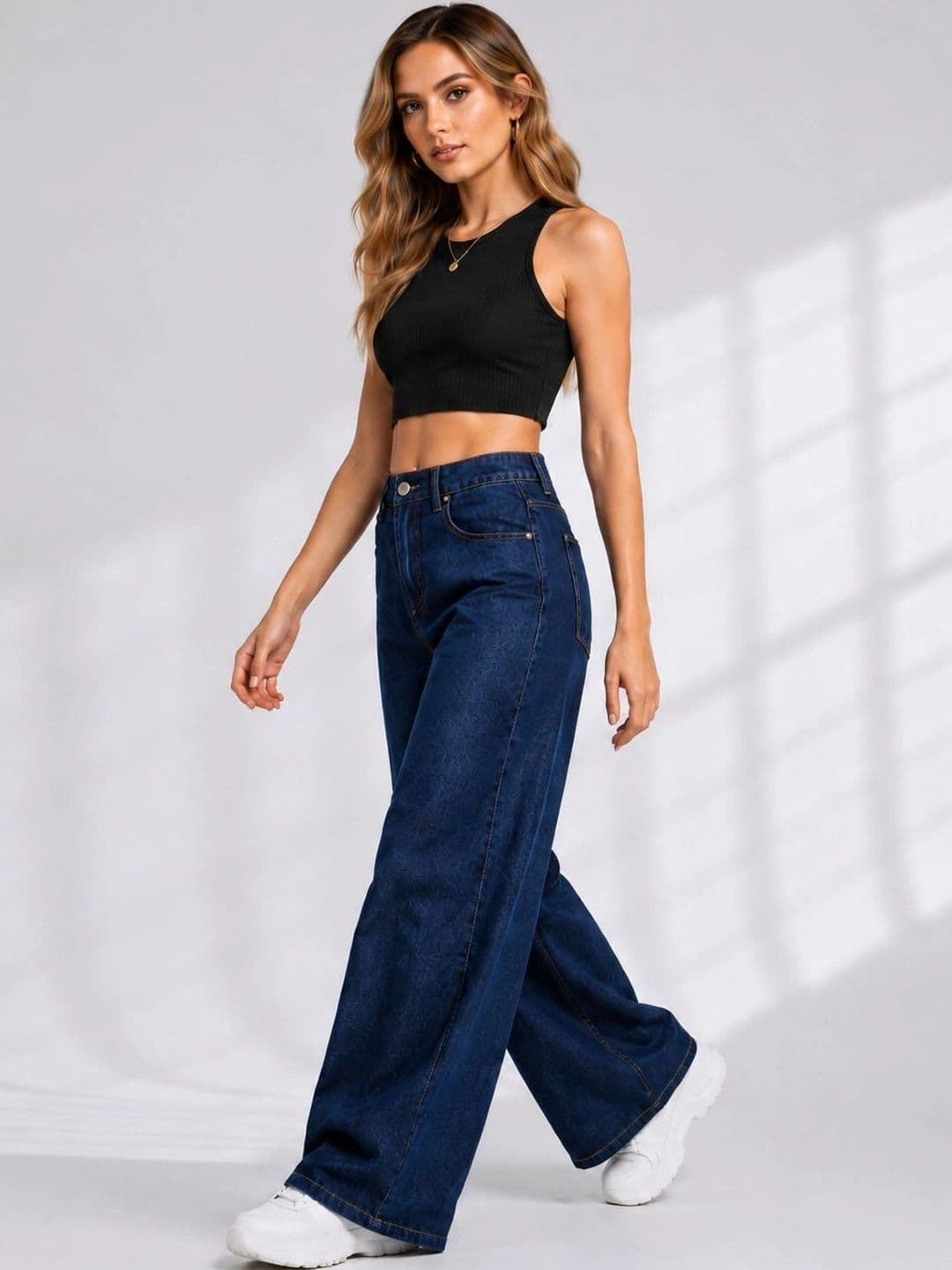 DENIMLOOK Women Flared High-Rise Jeans thumbnail 5