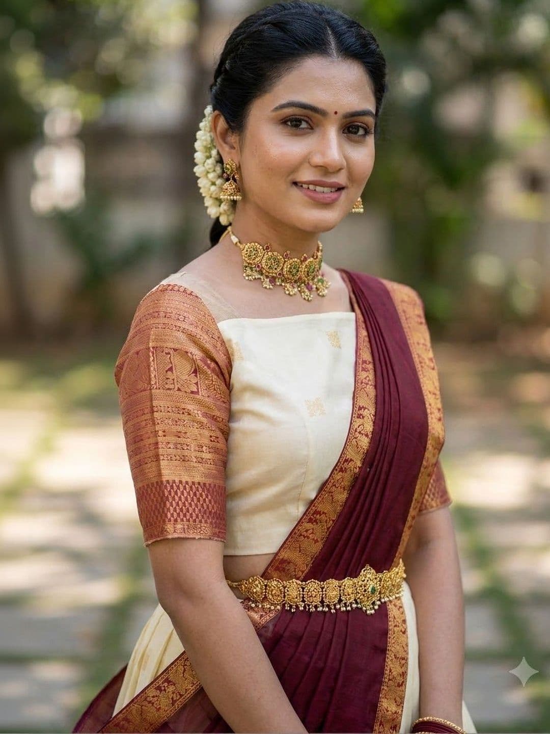 Pink Bindi Semi-Stitched Lehenga & Unstitched Blouse With Dupatta thumbnail 2