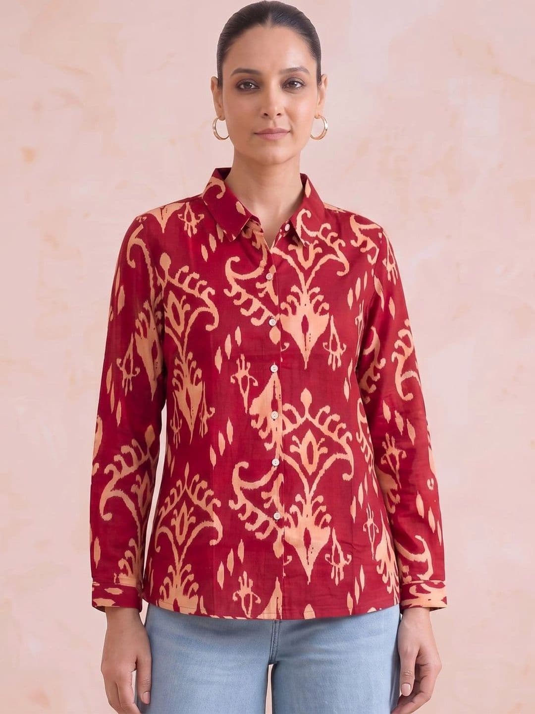 COTTON CULTURE Women Ethnic Motifs Printed Kurta thumbnail 4