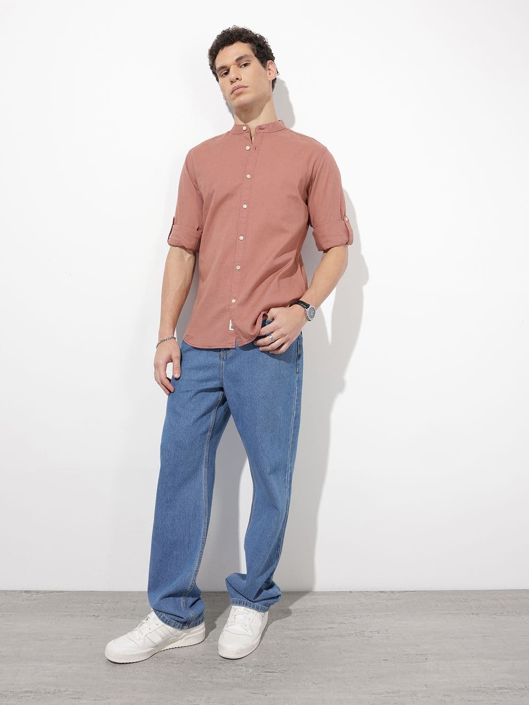 Roadster Life Co. Easy Drape Cotton Shirt thumbnail 4