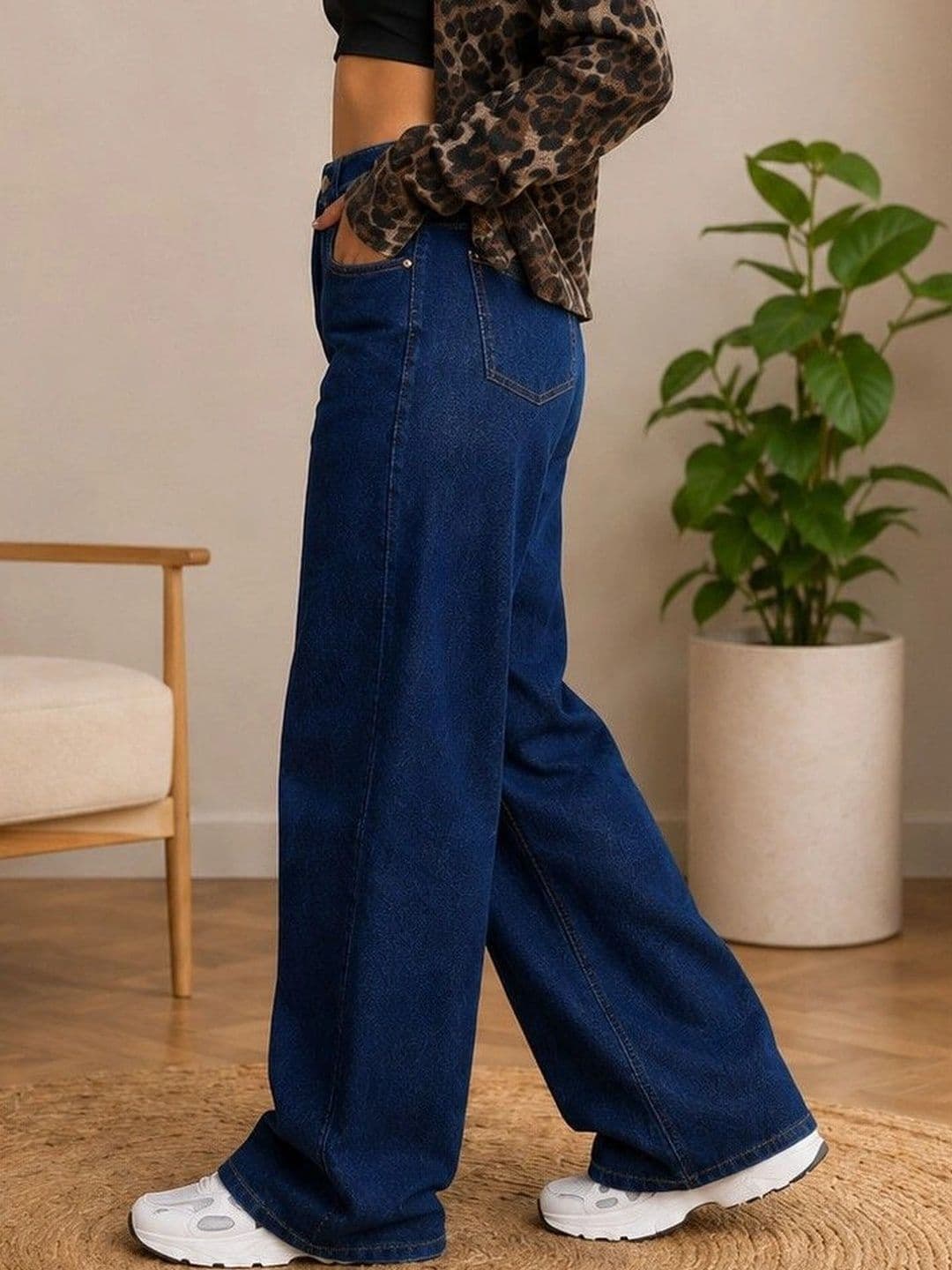 DENIMLOOK Women Flared High-Rise Jeans thumbnail 3