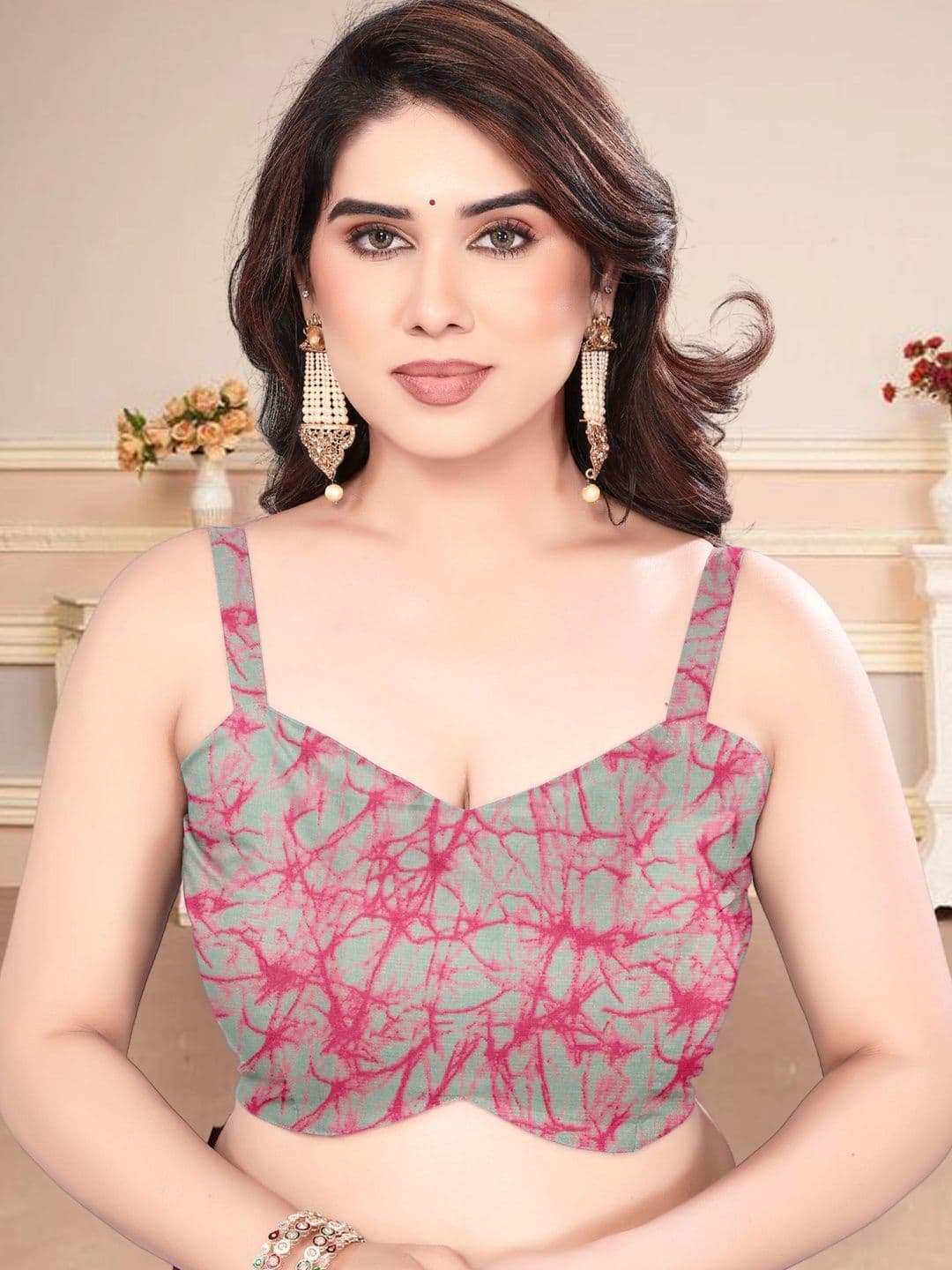 Owee Pure Chiffon Designer Saree thumbnail 4