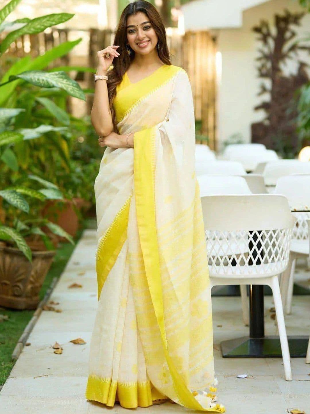 revika Zari Art Silk Designer Kanjeevaram Saree - view 1