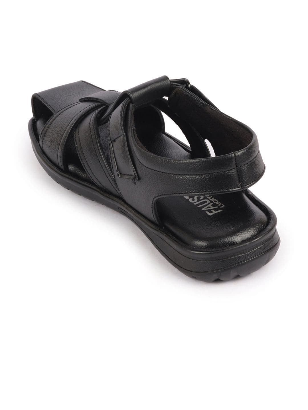 FAUSTO Men Leather Fisherman Sandals thumbnail 3