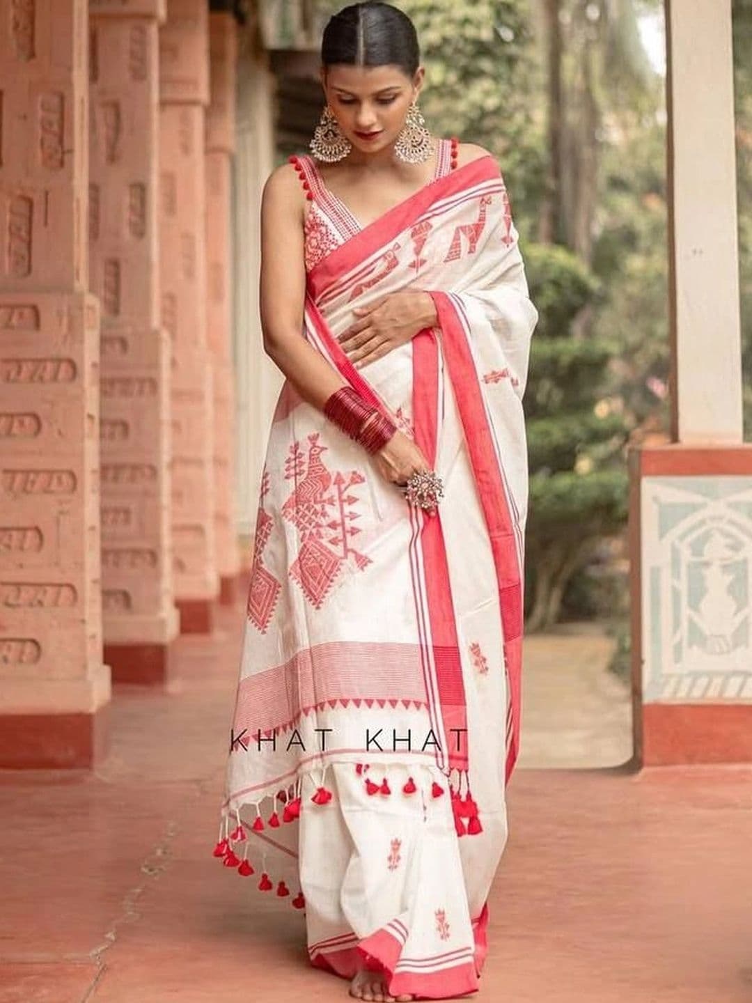 revika Woven Design Zari Art Silk Designer Kanjeevaram Saree thumbnail 6