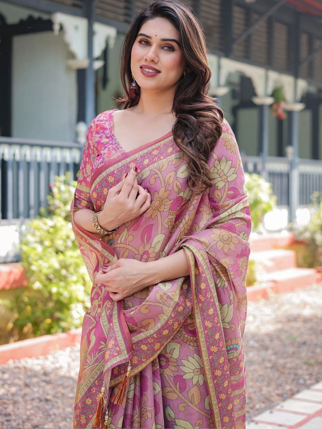 Suha Art Silk Saree thumbnail 6