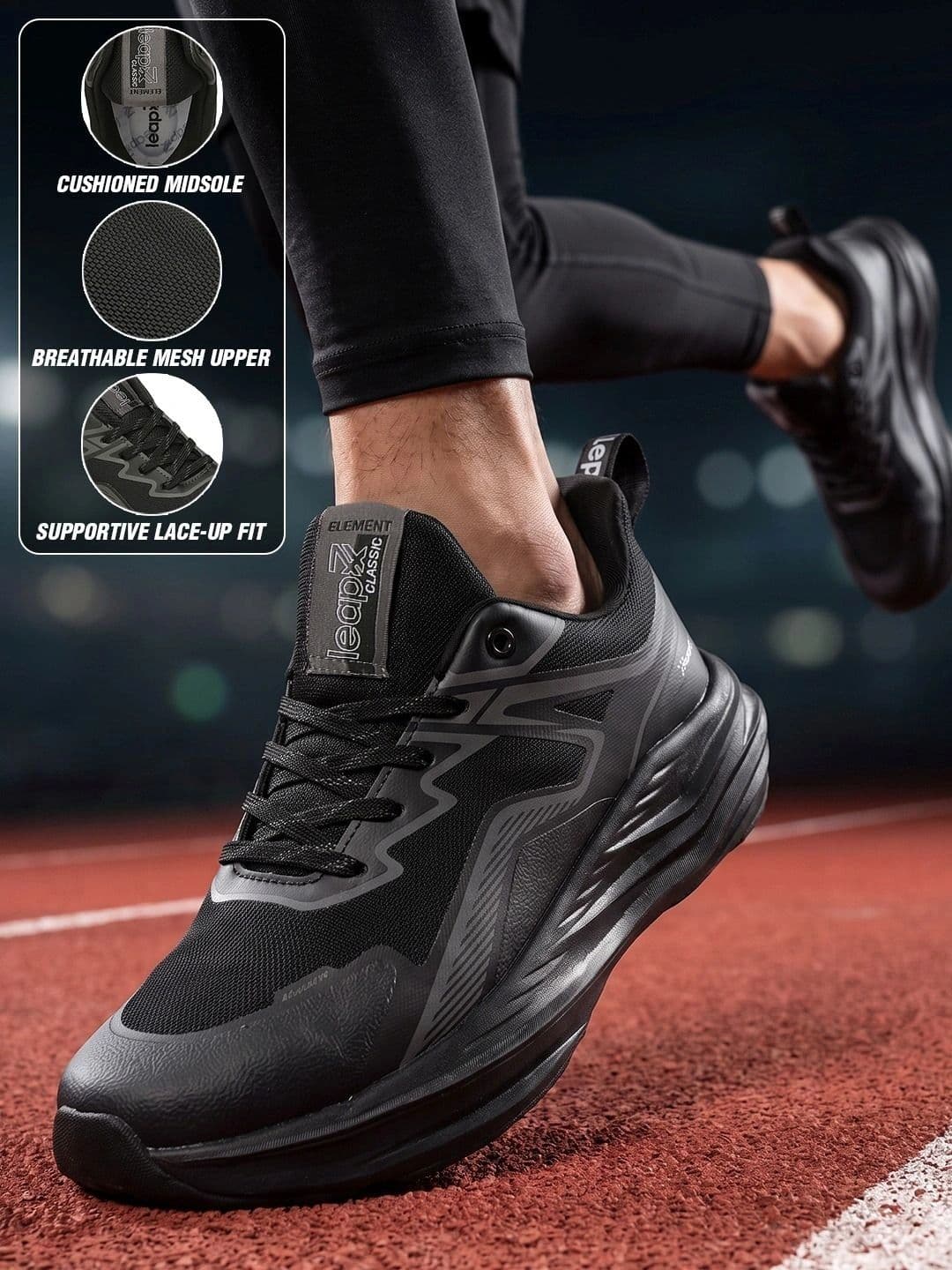 Liberty Men Textile Running Shoes thumbnail 6