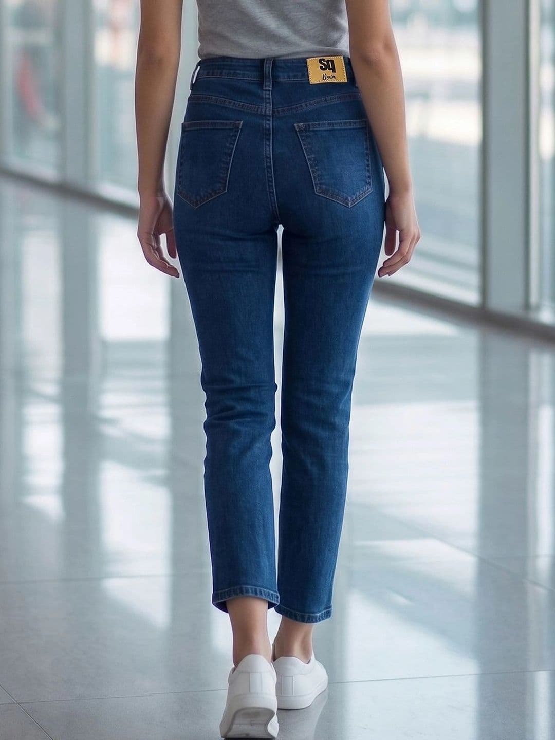 Style Quotient Women Classic High-Rise Light Fade Stretchable Jeans thumbnail 4
