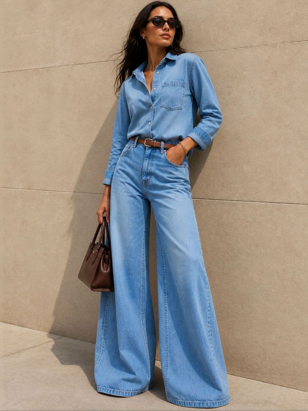 Encrypt Women Flared High-Rise Jeans thumbnail 3