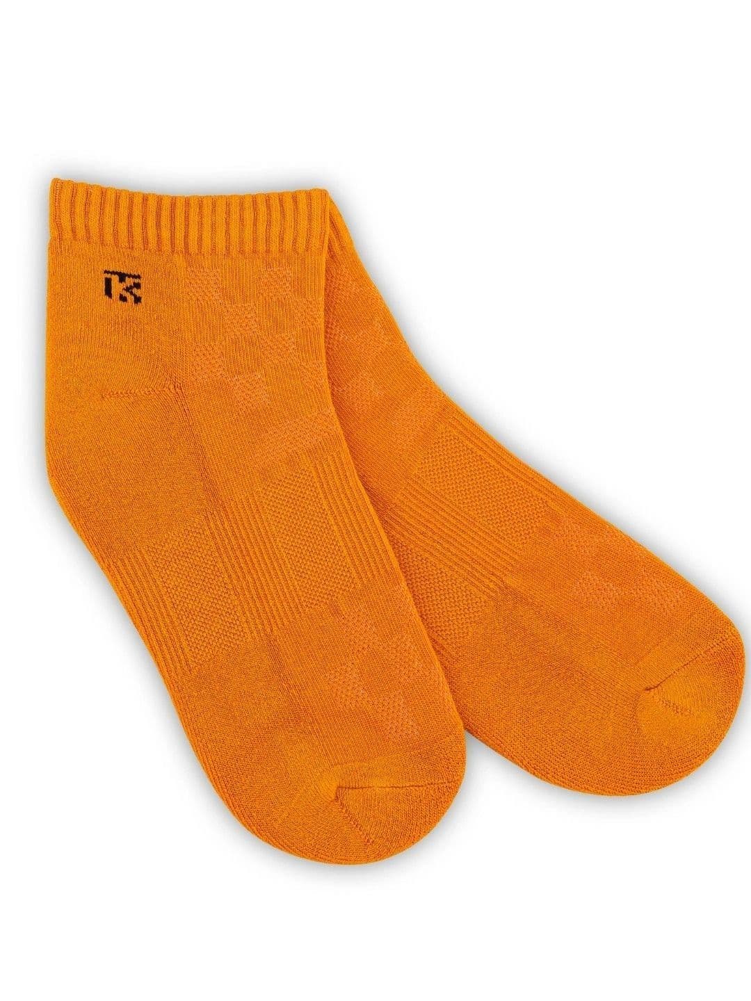 Kikitoes Men Pack of 3 Orange Bamboo Ankle Socks thumbnail 7