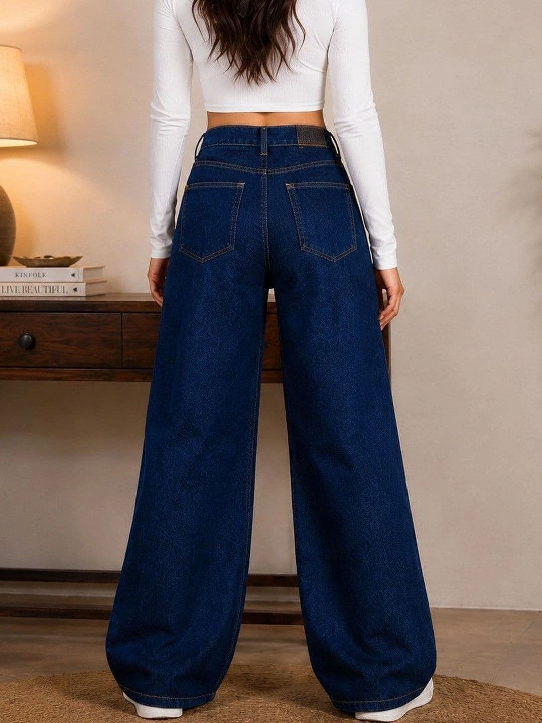 DENIMLOOK Women Flared High-Rise Jeans thumbnail 4